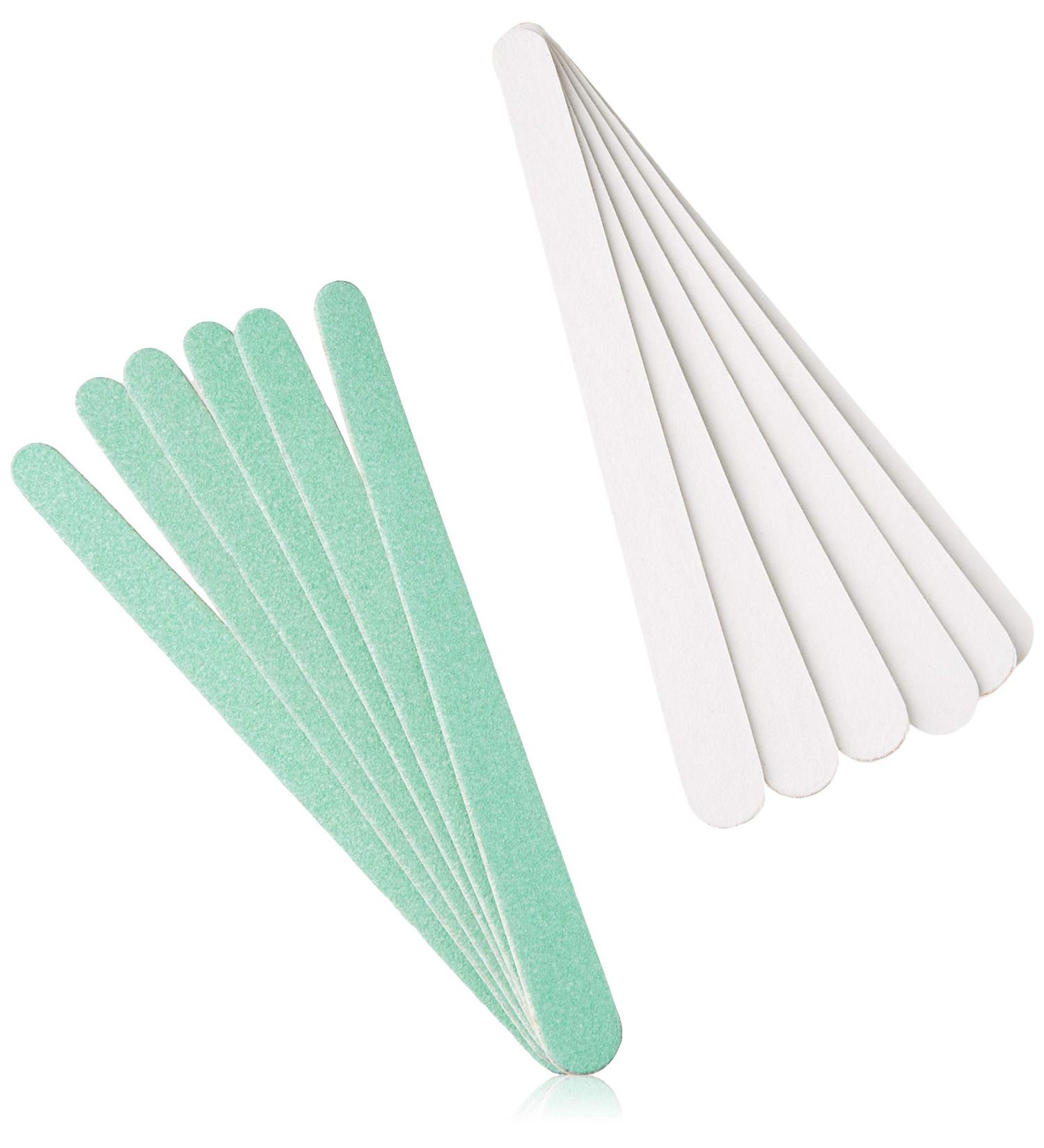 Wilkinson Sword Manicure File Sand File - 12pcs Green & White Set | Premium Quality Nail Care Tools | International Shipping Available - Buy Online on GoSupps.com