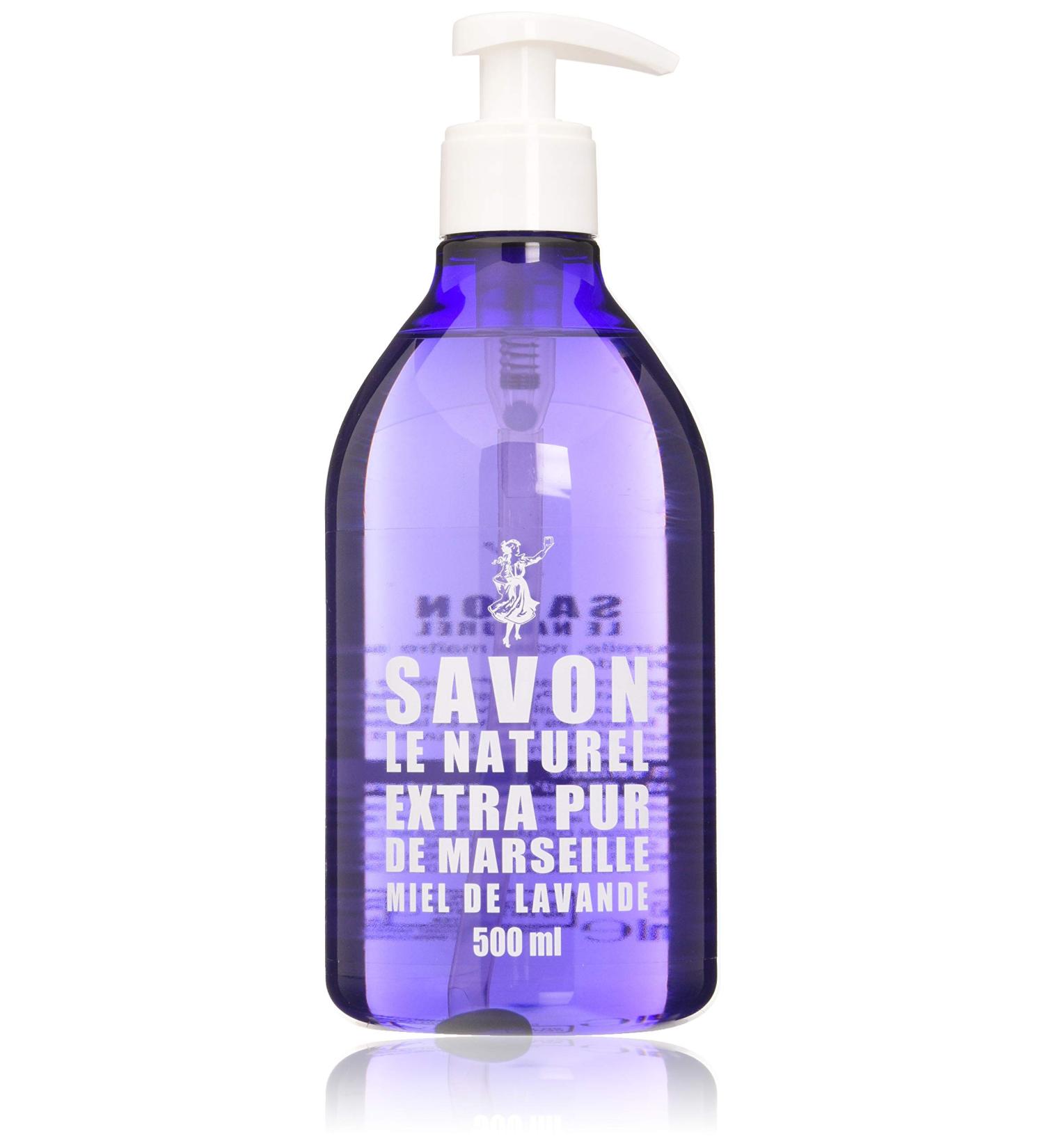 LASCAD Savon Mains Miel de Lavande - Extra Pur de Marseille 500ml - Id al pour la Peau Livraison Internationale - Buy Online on GoSupps.com