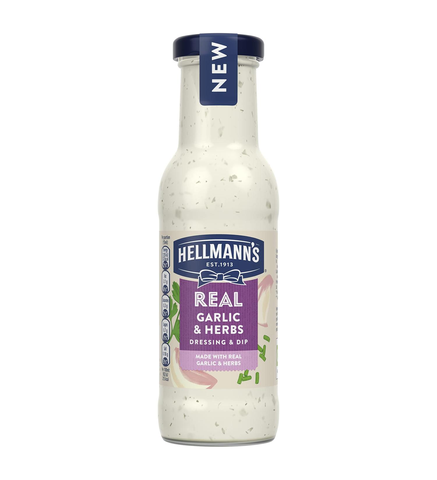  Hellmann's Hellmann's Garlic Dressings 250ml - Buy Online on GoSupps.com