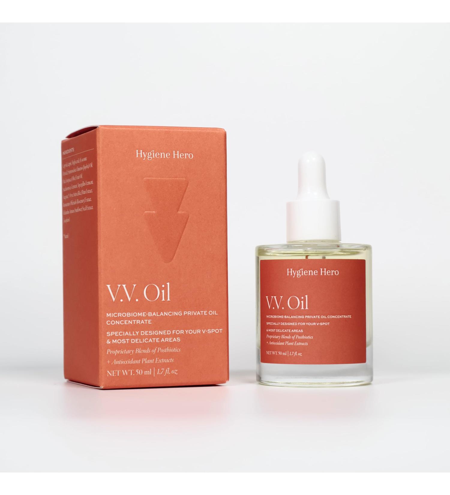 VV OIL - Microbiome-Balancing Yoni Oil for Intimate Areas | Prevent Ingrown Hairs Hydrate Dry Skin | Handcrafted Vegan & GMO-Free - Buy Online on GoSupps.com