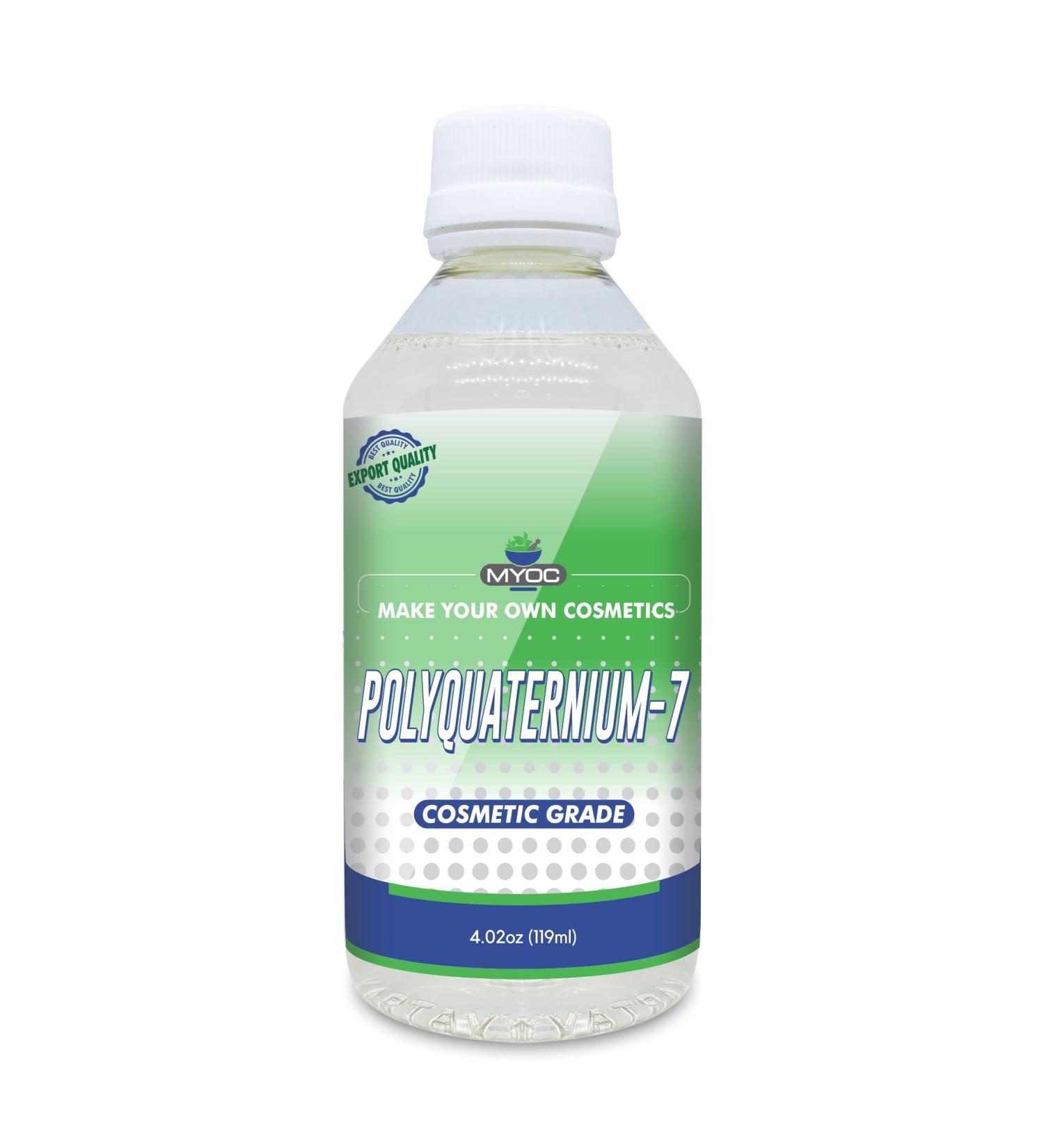 Myoc Polyquaternium-7-4.2oz/119ml Polyquaternium-7 for Hair Polyquaternium-7 Cosmetic Ingredient Polyquaternium-7 Bulk Non-GMO Paraben free - Buy Online on GoSupps.com