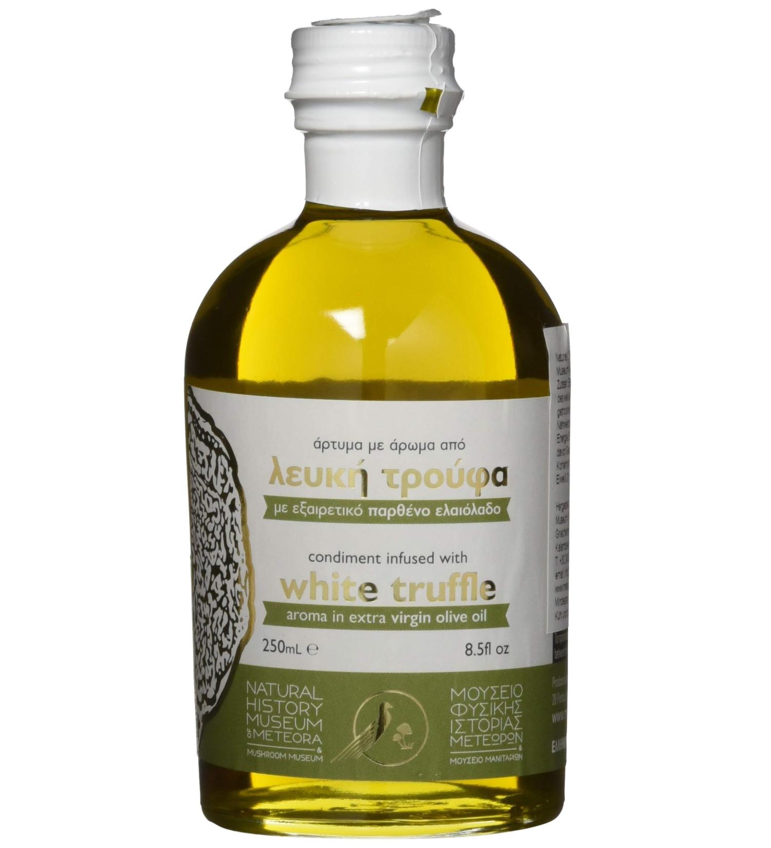 Extra Virgin Olive Oil with White Truffle Aroma - 250ml | Natural History Museum of Meteora & Mushroom Museum - Buy Online on GoSupps.com