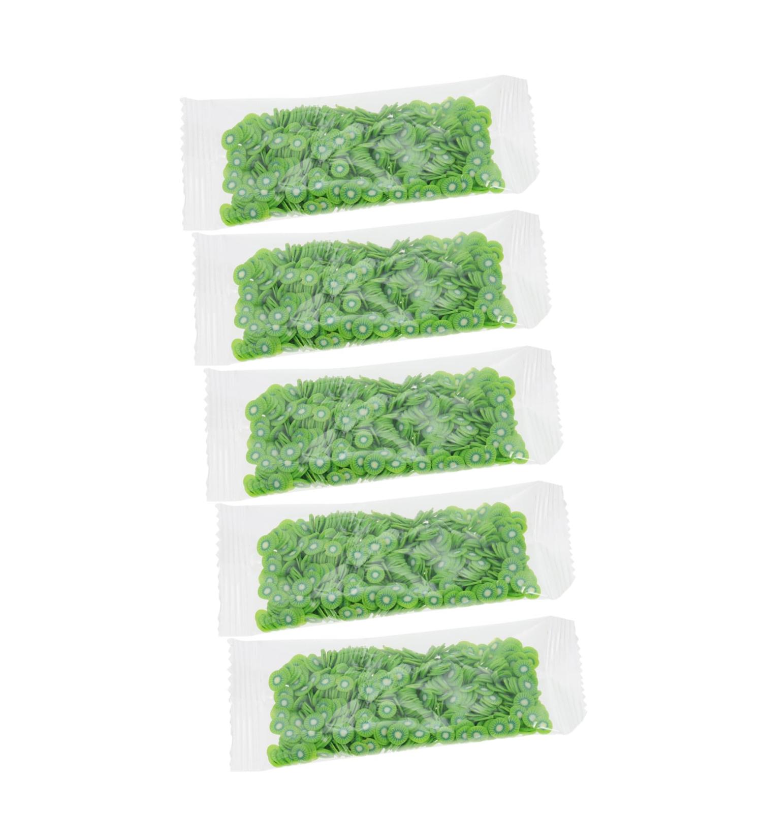 Ipetboom 5 DIY Decorative Ornaments Nail Stickers Nail Art Decor Nail Charms Jewel Stickers Decorative Nail Patch Resin Stickers 3D Phone Case Flatback Fruit Filling Polymer Clay 0.5X0.5X0.2CM As Shown - Buy Online on GoSupps.com