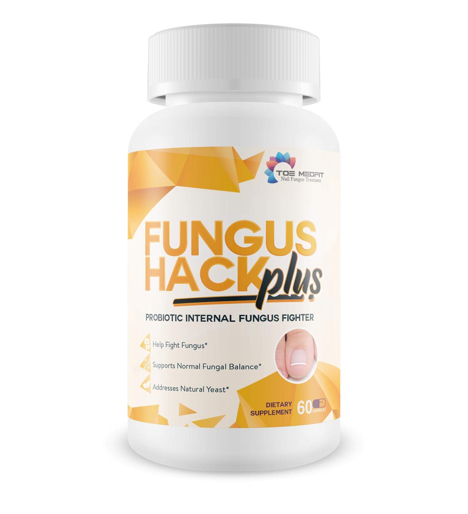 Fungus Hack Plus Probiotic Internal Fungus Fighter - Nail Fungus Treatment - Buy Online on GoSupps.com