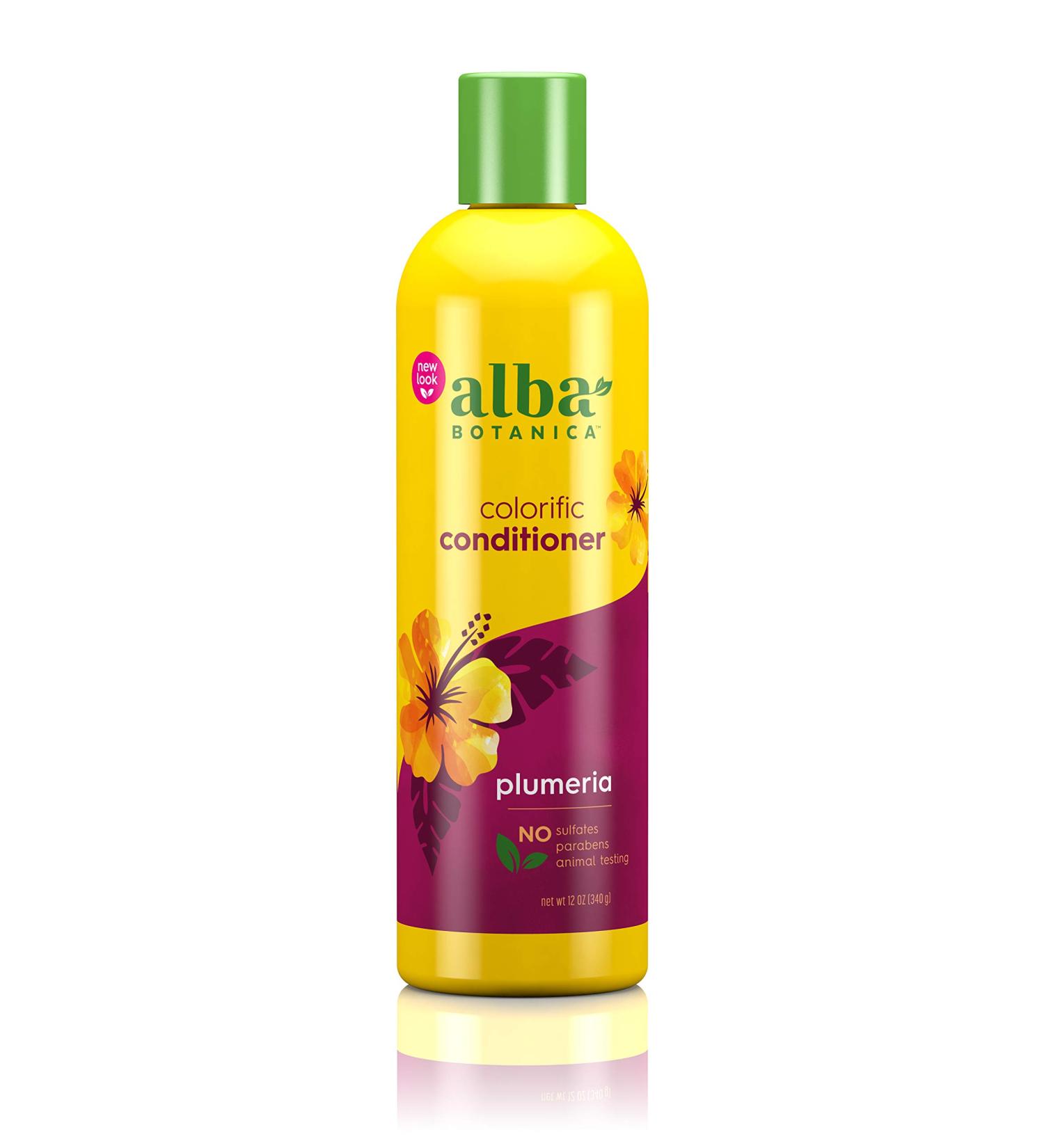 Alba Botanica Hawaiian Plumeria Conditioner 12 oz - Nourishing Hair Care International Shipping Available - Buy Online on GoSupps.com