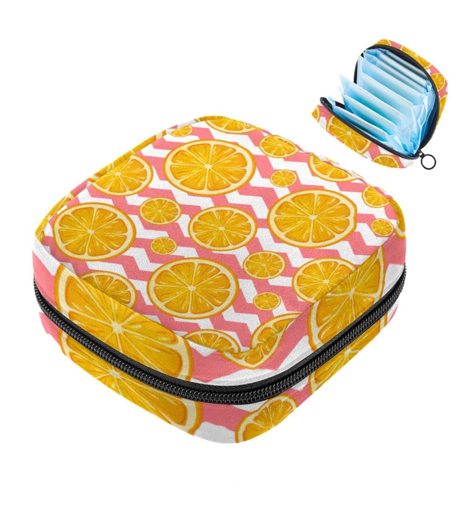 Portable Menstrual Pad & Tampon Storage Bags for Women - Multicolored Bandage Holders Ideal for School & Office - Buy Online on GoSupps.com
