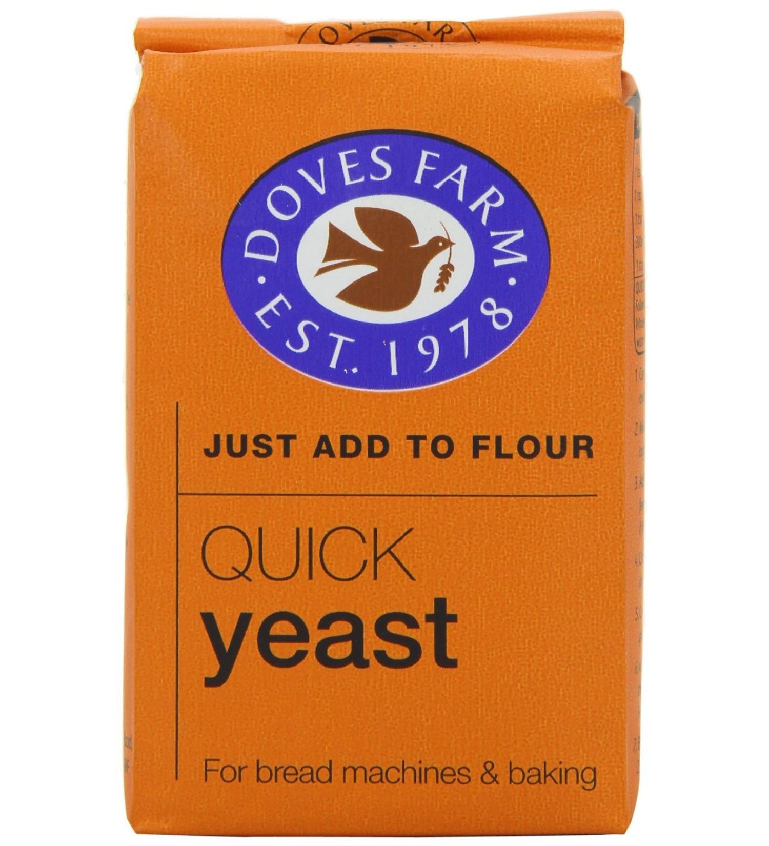 Doves Farm | Fast Yeast | 1 X 8 X 125G - Buy Online on GoSupps.com