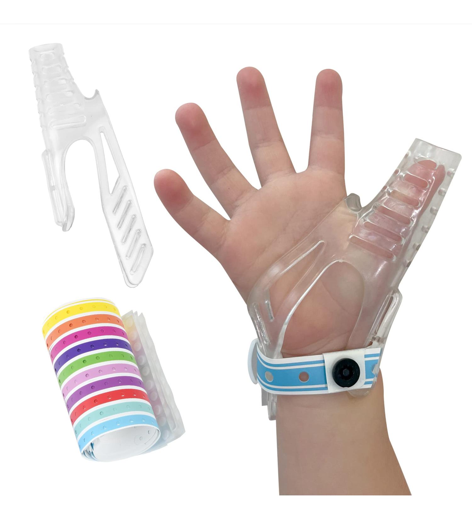 2 Pack Thumb Guard for Kids | Stop Thumb Sucking | Small Finger Sucking Stop - Ages 0-4 - Buy Online on GoSupps.com