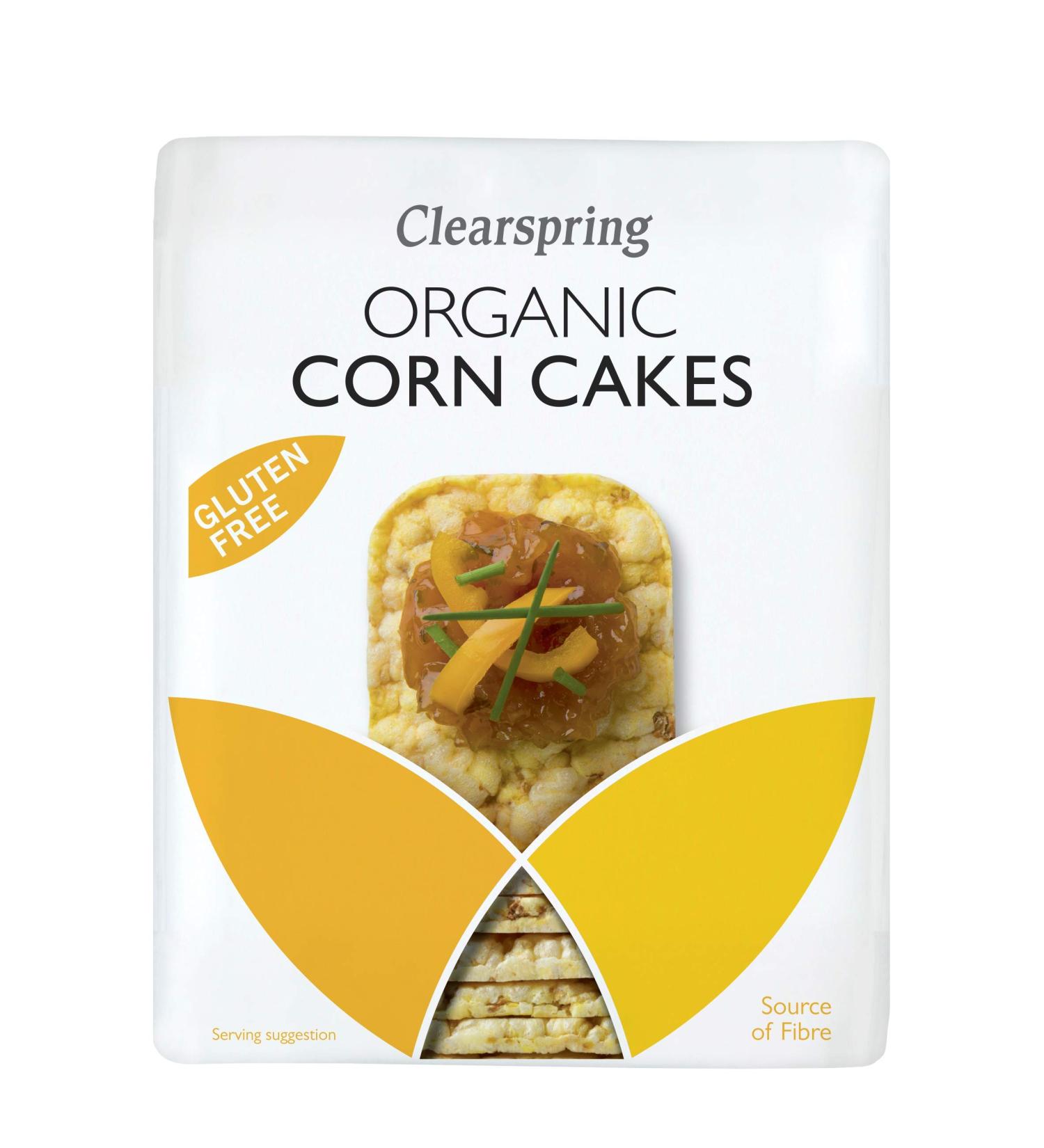 Clearspring | Gâteaux de maïs bio | 10 x 130 g