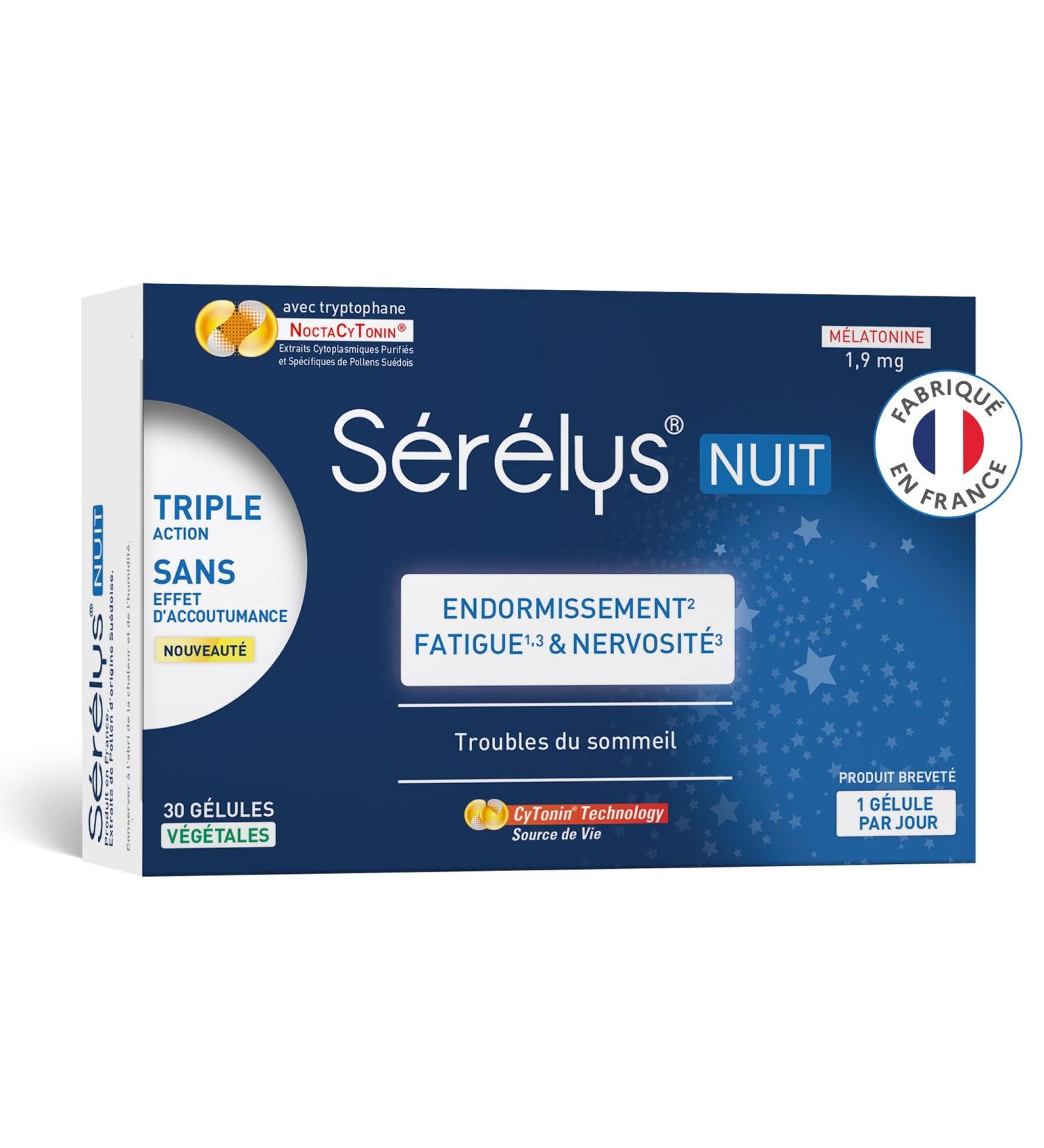 SERELYS Serelys Night 30 Vegetable Capsules - Buy Online on GoSupps.com