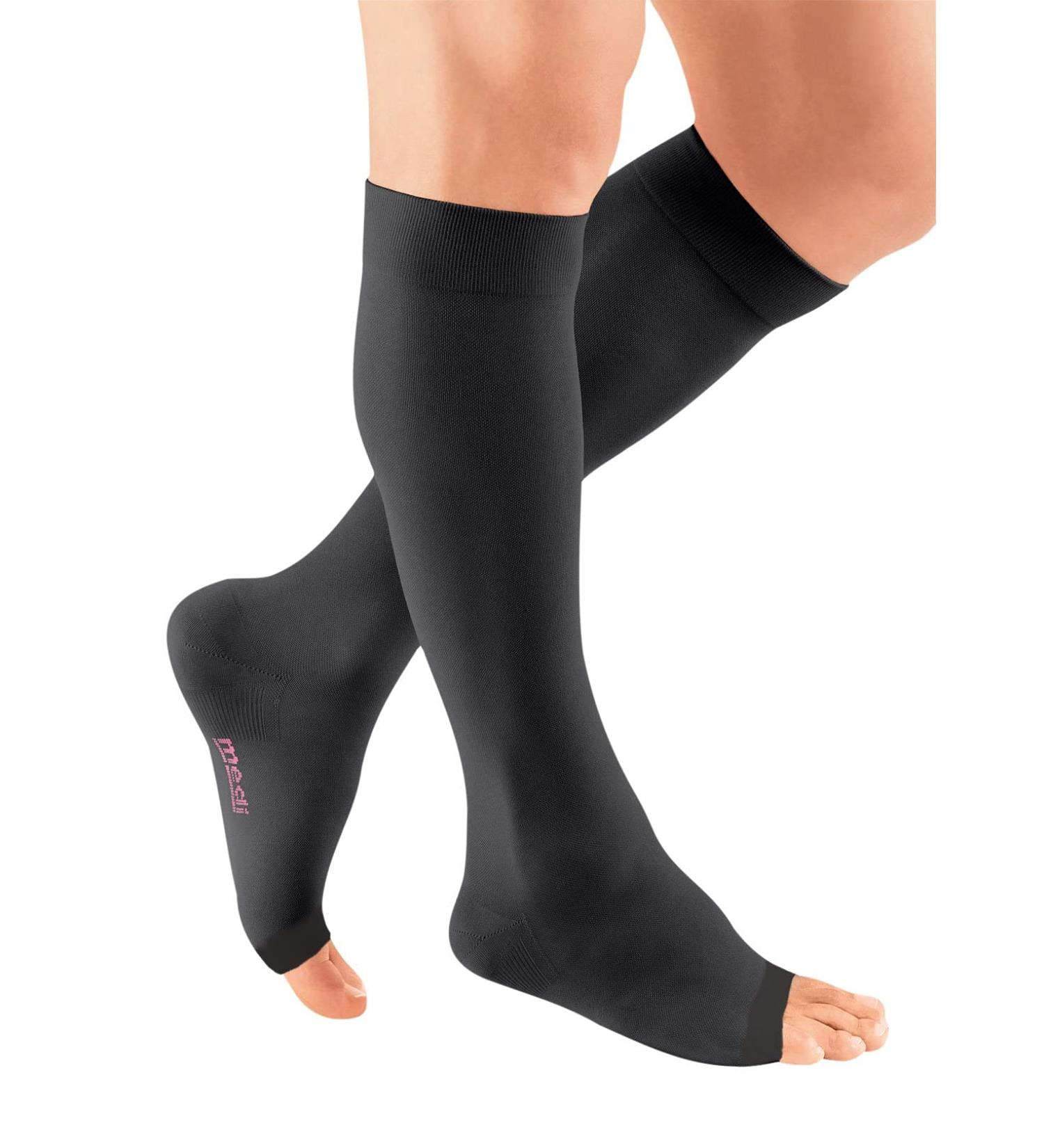 mediven Plus for Men & Women 30-40 mmHg Calf High Compression Stocking Open Toe