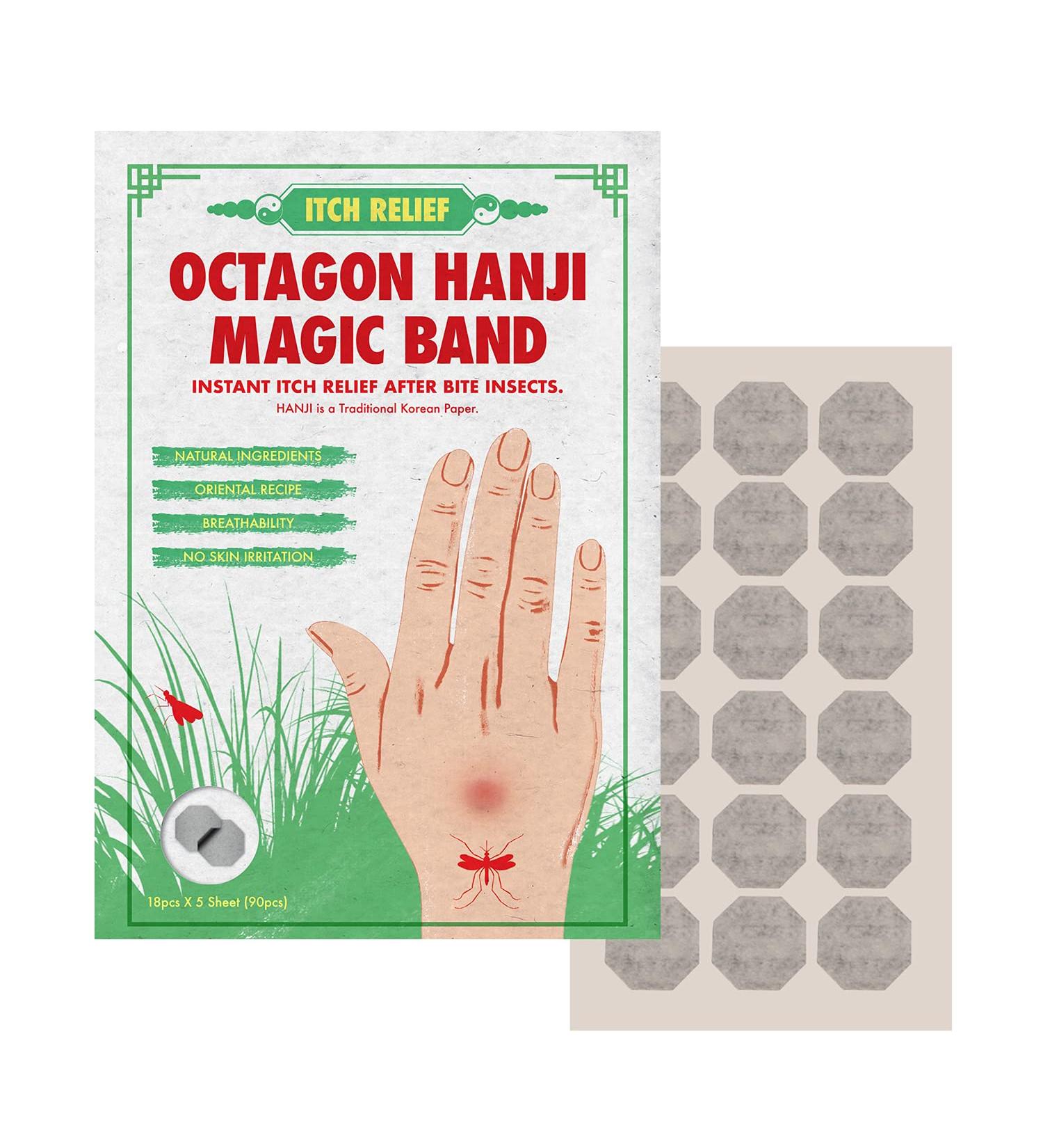 Octagon Korean HANJI Patch for Itch Relief After Insect Bites - Buy Online on GoSupps.com