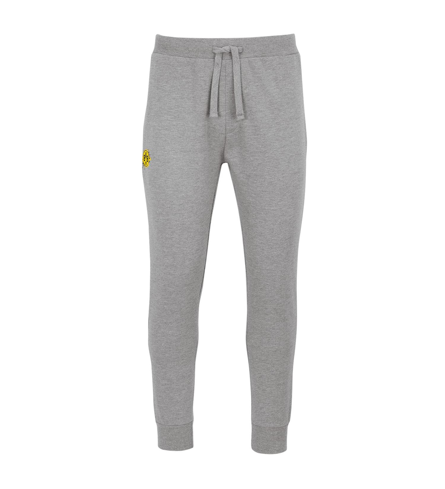 Buy Borussia Dortmund Unisex Training Jogging Pants - Grey M | International Shipping Available - Buy Online on GoSupps.com