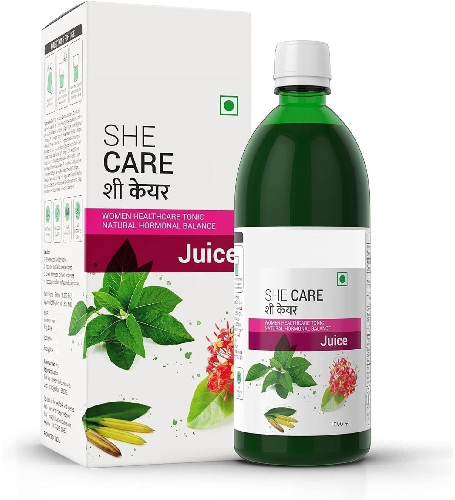 She Care NN Care Juice 1000ml | Wellness Juice for Women - Buy Online on GoSupps.com