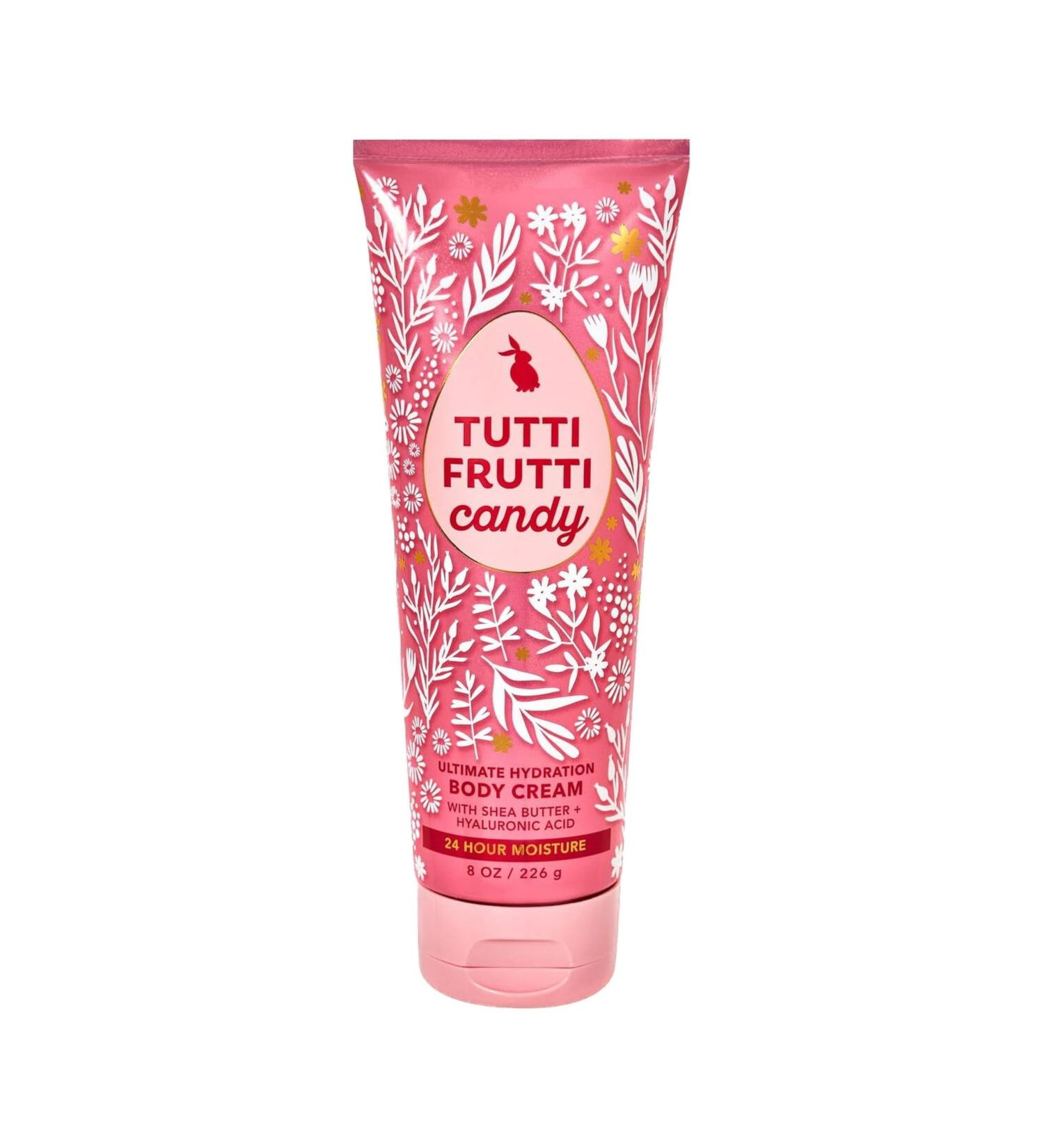 Bath and Body Tutti Frutti Candy Ultimate Hydration Body Cream | 8 Oz