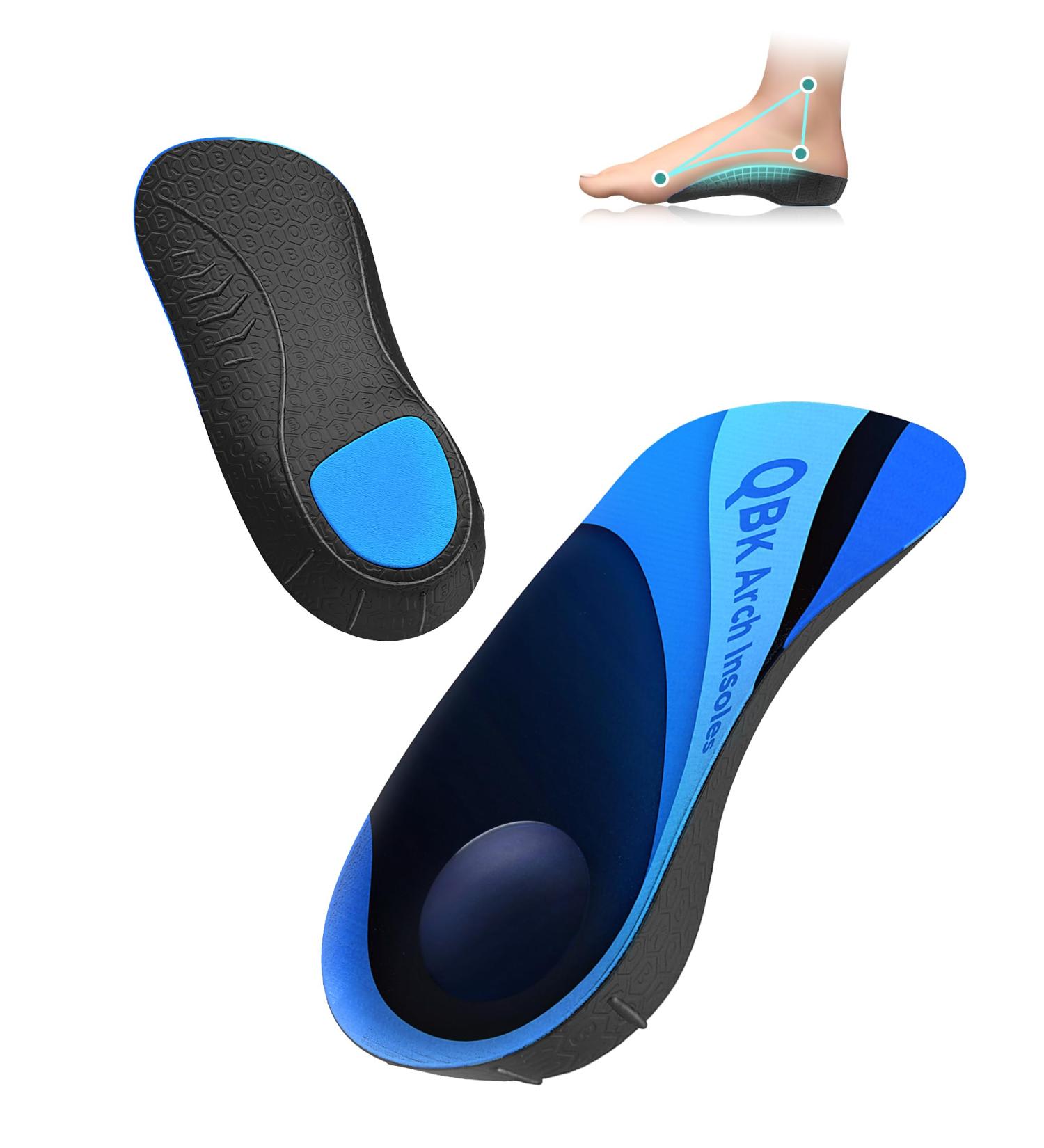 Arch Support Insoles for Men & Women - Relief from Foot Pain Metatarsalgia Egg Spur - Comfortable Orthopedic Insoles (EU 39-42) - Buy Online on GoSupps.com