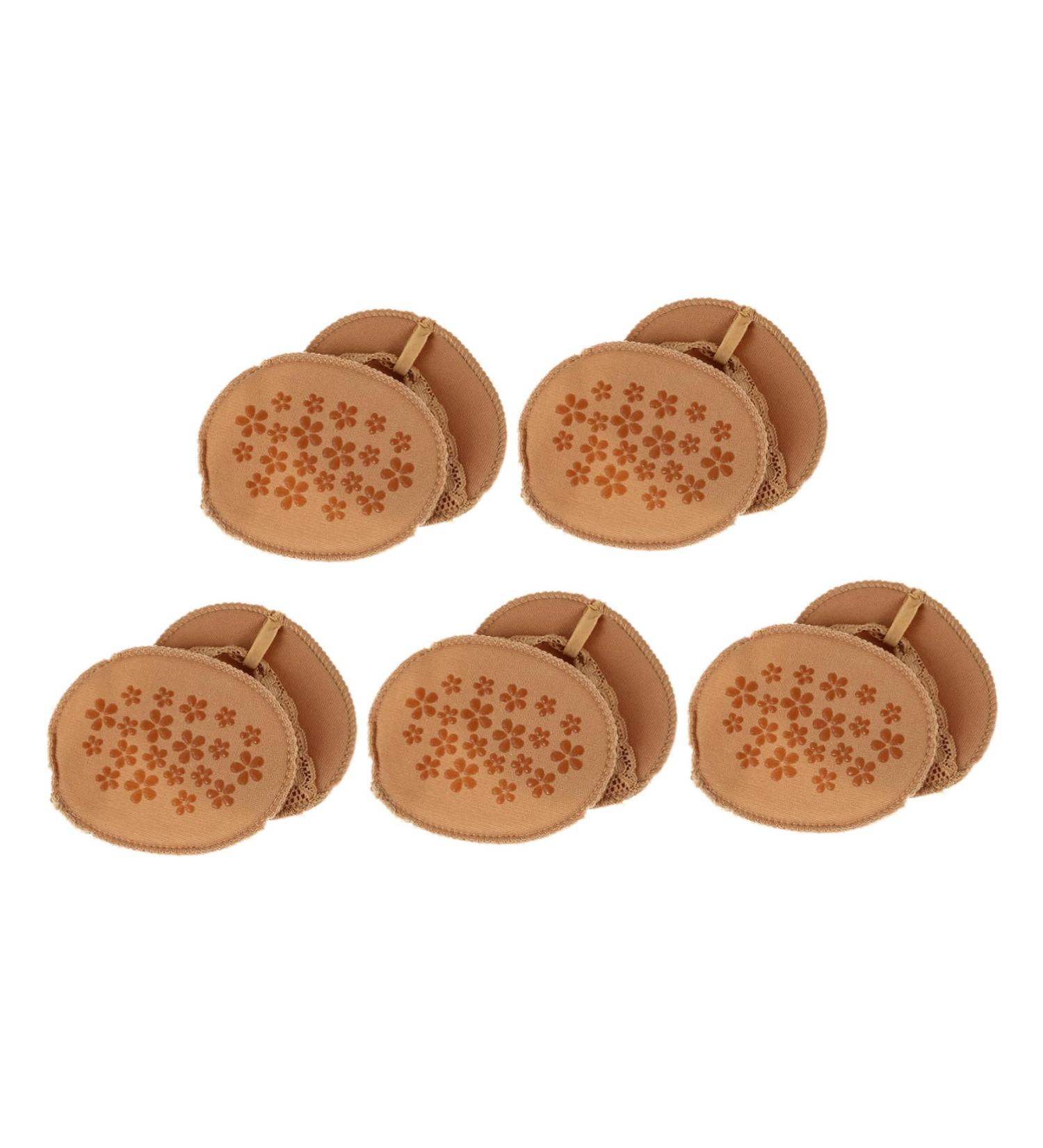 Mobestech 5 Pairs High Heel Insoles - Metatarsal Toe Cushions for Women | Soft Foot Pads & Inserts for Comfort - Buy Online on GoSupps.com