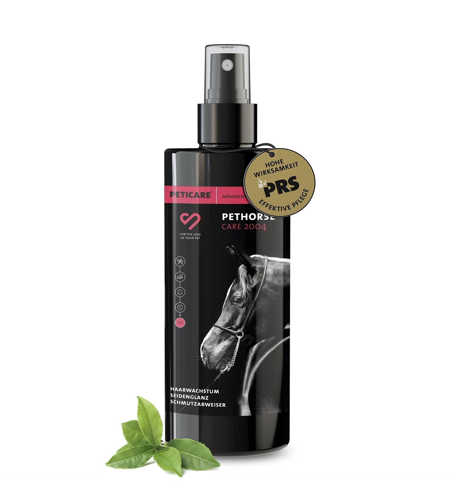 Peticare Cheval Hair Care for Horses - Mane Tail Silky Long Lasting Shine Dirty Drying Out Promotes Horse Hair - petHorse Care 2004 - Buy Online on GoSupps.com