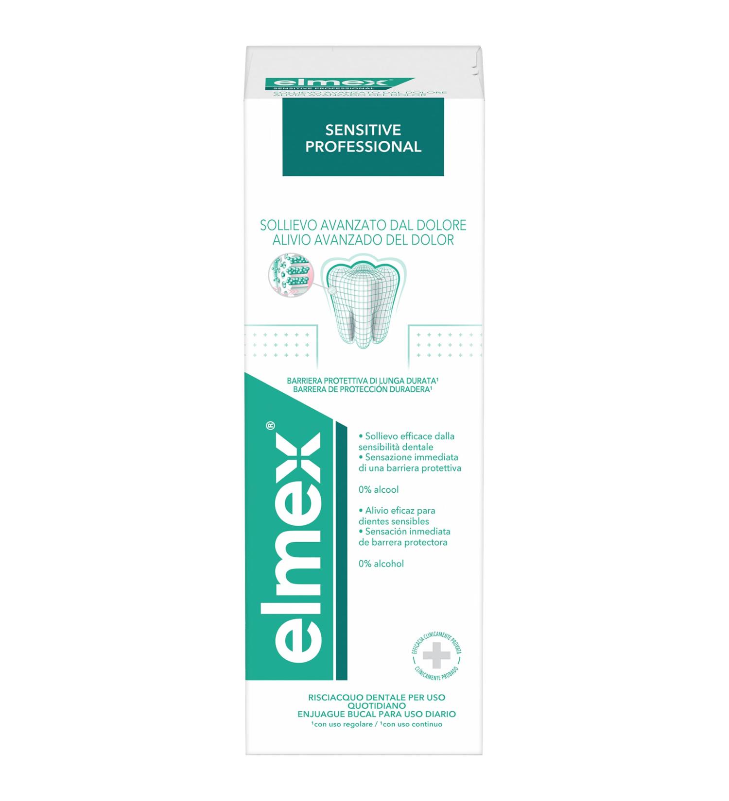 Elmex Sensitive Professional Collut - Soothing Oral Care for Sensitive Teeth | Buy Internationally - Buy Online on GoSupps.com