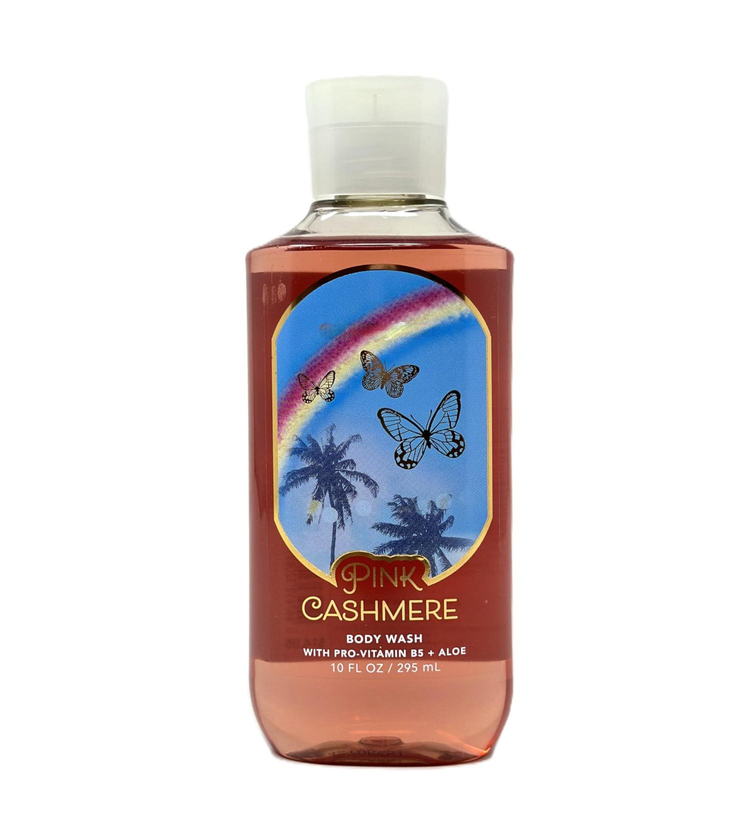 PINK CASHMERE Body Wash Bath and Body 10 fl oz / 295 ml Fragrance notes: pink jasmine cashmere musk creamy sandalwood and white amber