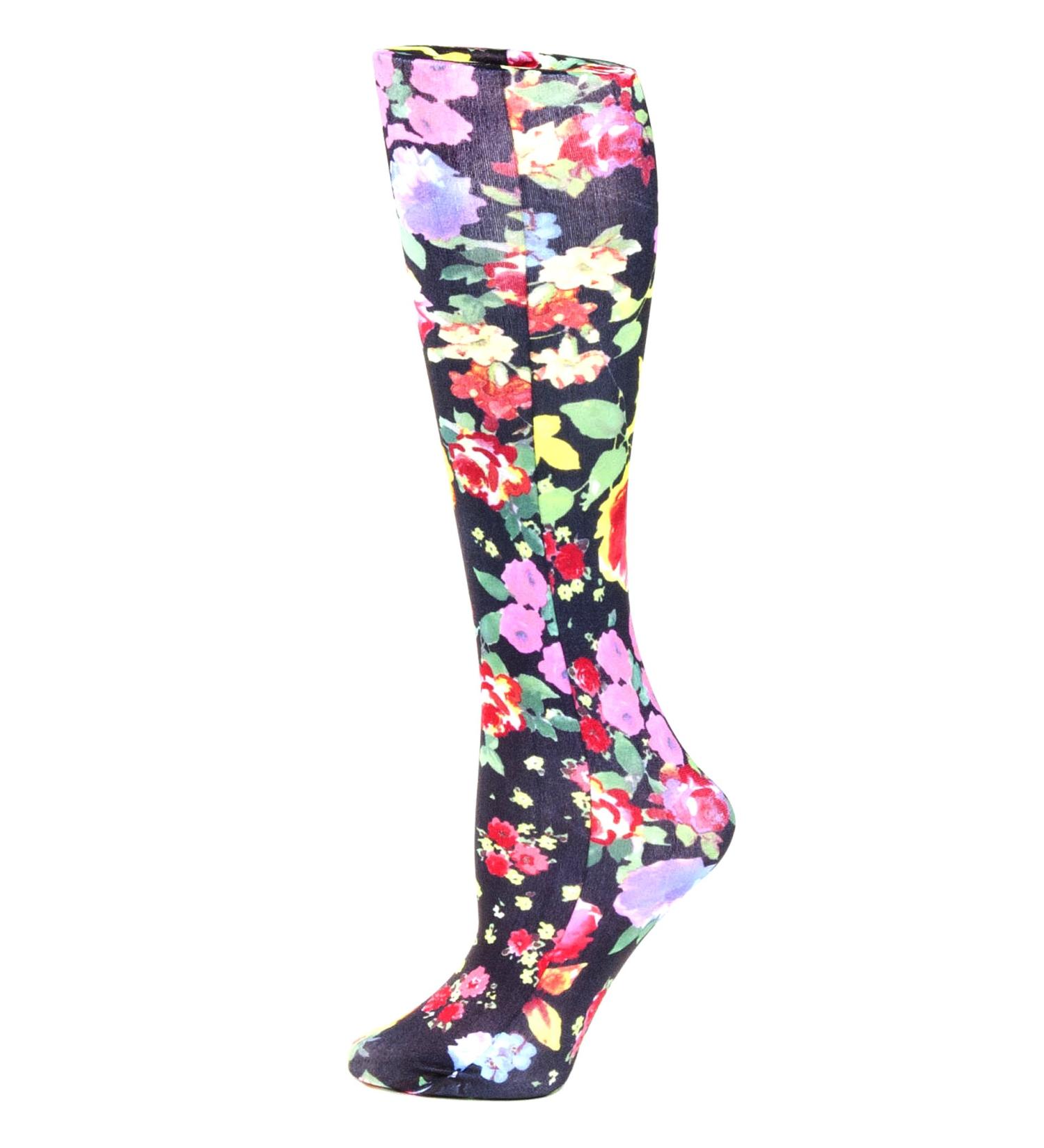 Celeste Stein Black Marisa Compression Socks 15-20 mmHg - Moderate Support - Buy Online on GoSupps.com