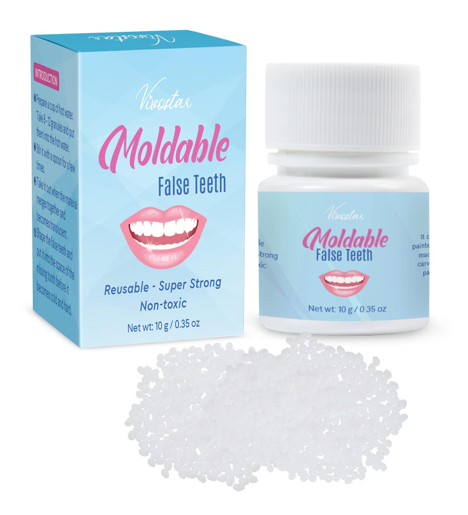 Teeth Repair Kit - DIY Temporary Teeth Replacement | F.ZENI Moldable Thermal Fitting Beads for Instant Confident Smile - Buy Online on GoSupps.com