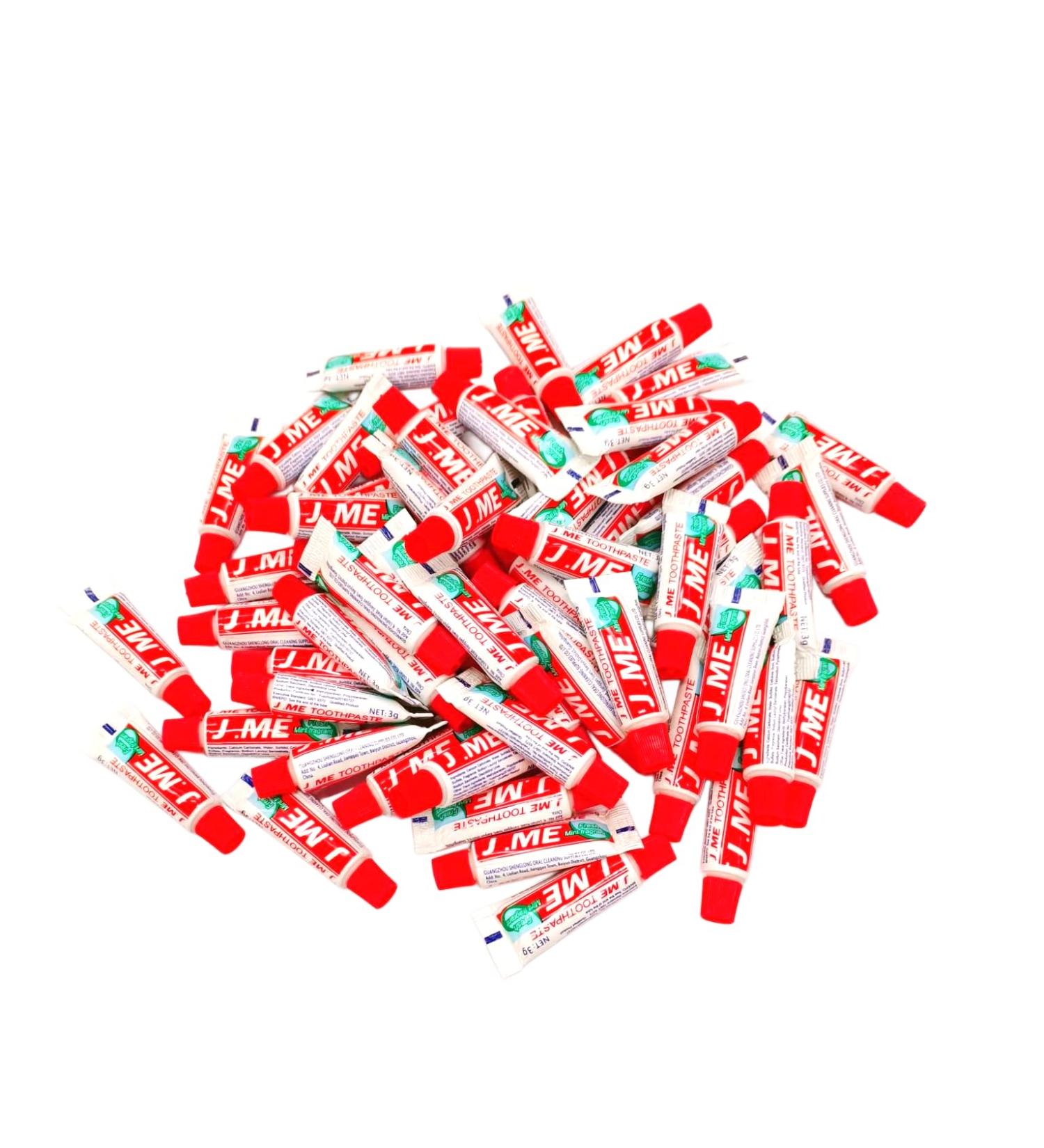 Pack of 50 Multi-purposed Small-Size 3g/0.1o.z Portable Health Convenient Mint-Flavor Bulk Toothpastes for Dental kit Personal Oral Care Traveling Hotel Supplies Party Guests - Buy Online on GoSupps.com