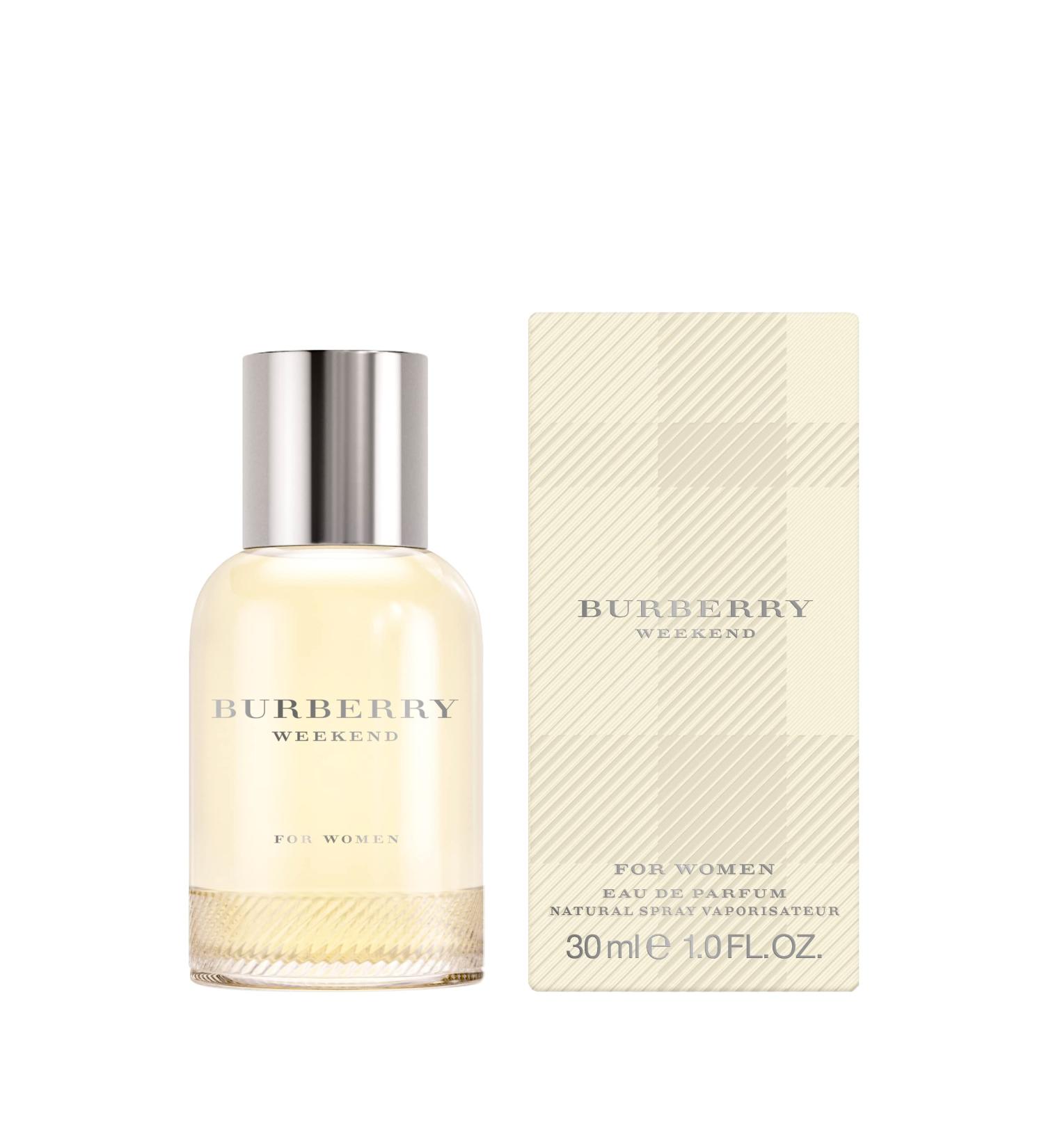 Burberry Weekend Eau De Parfum Women's Floral Perfume With Notes of Tangerine Wild Rose Iris & Sandalwood Long Lasting Fragrance 1 Fl Oz (Pack of 1)