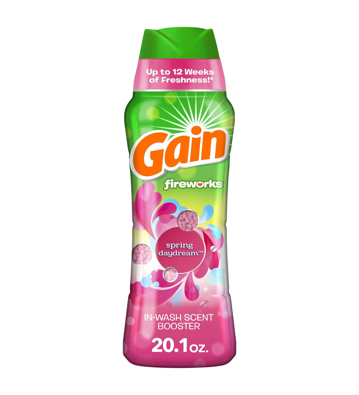 Gain Fireworks Laundry Scent Booster Beads - Spring Daydream 20.1 fl oz - HE Compatible - Buy Online on GoSupps.com