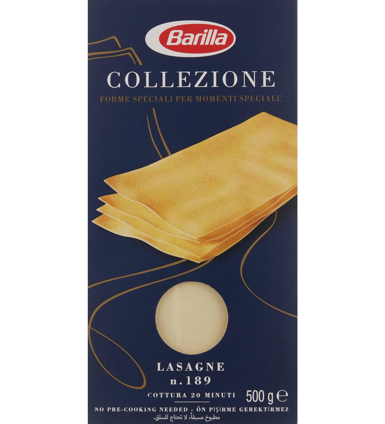  Barilla Barilla - Lasagna N 189 - 500 g - Buy Online on GoSupps.com