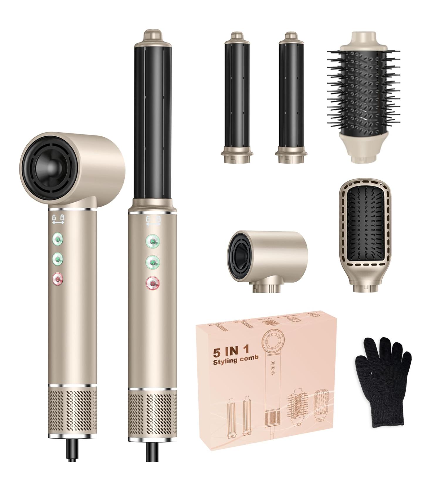 Buy Airstyler 5 in 1 - 11000 RPM Hairdryer & Multi-Style Hairstyler with Automatic Air-Curling | Quick Drying & Volume Brush | International Shipping - Buy Online on GoSupps.com