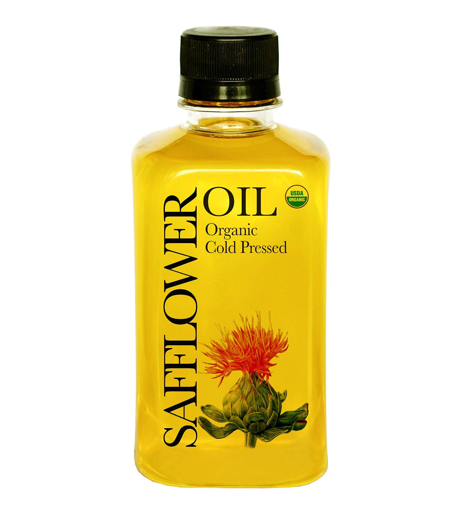 Daana Organic Safflower Oil Cold Pressed High Oleic 12 oz - Single Pack - Buy Online on GoSupps.com