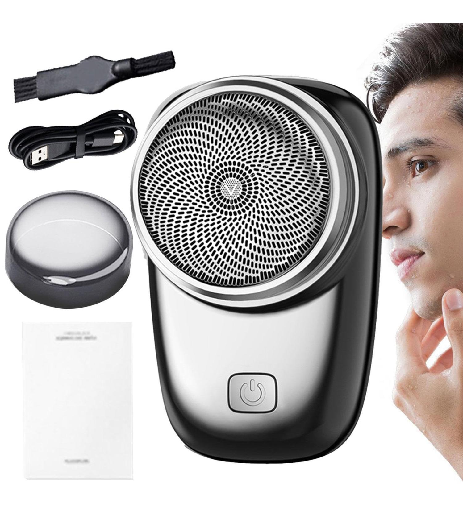 Water Resistant Electric Shaver for Men - Fast Charging Wireless Beard Groomer & Hair Clipper | Extended Battery Life | Compact Design 2.83 x 1.77 Inches - Buy Online on GoSupps.com