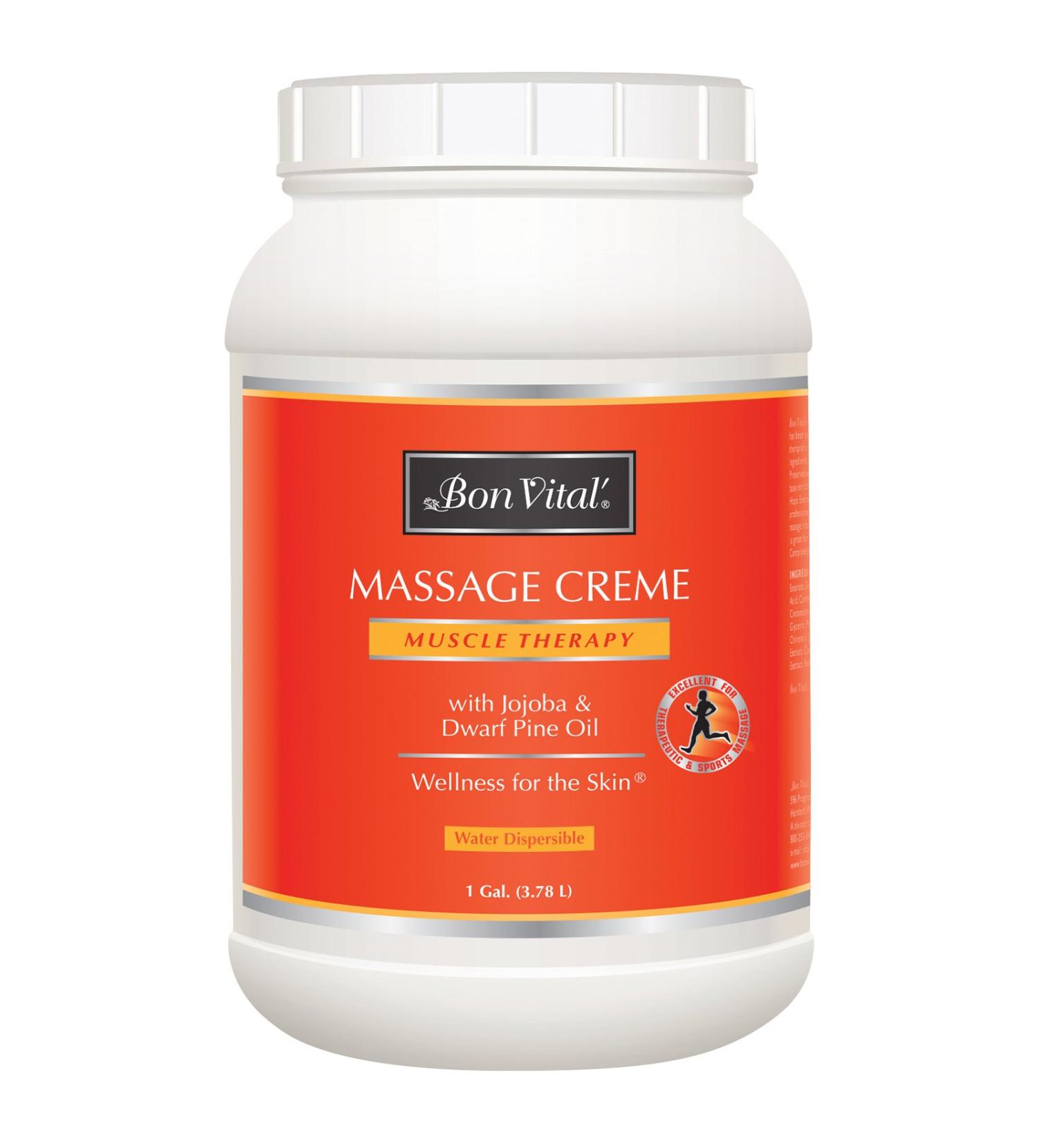 Bon Vital New Version Massage Oil - White 1 Gallon | Premium Quality for Professionals | Buy Internationally - Buy Online on GoSupps.com