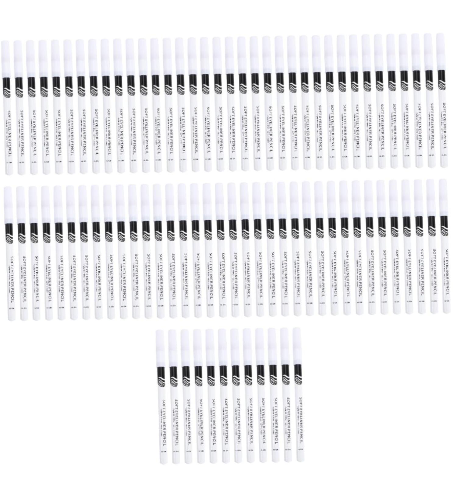 Didiseaon 84 Pcs Eyeliner Pencil Makeup Pencil Coloured Stay Eyeliner Cosmetic Wooden Pole Lying Silkworm Pen - Buy Online on GoSupps.com