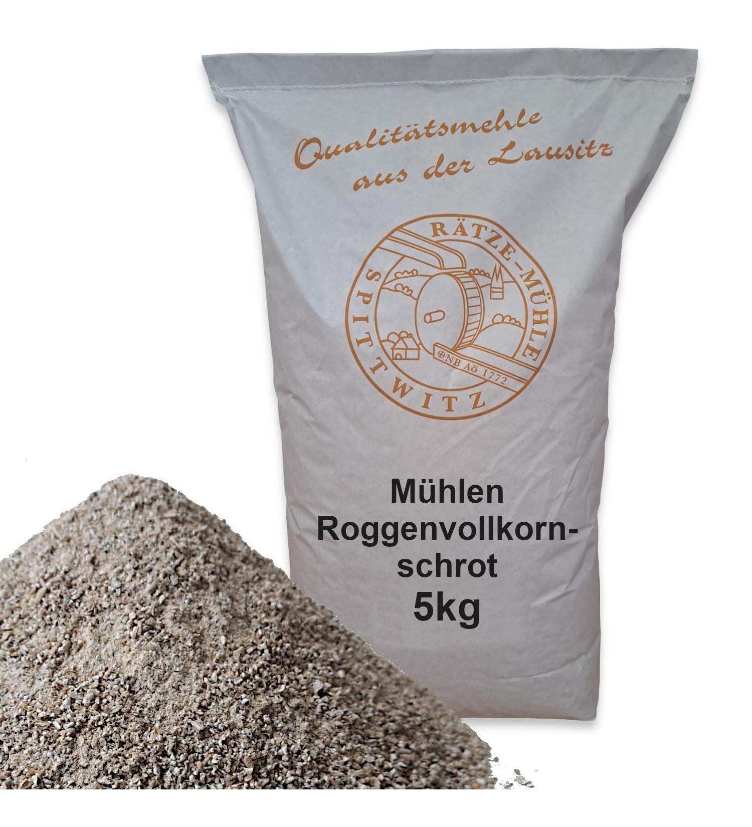 Mills Whole Grain Rye Meal 5kg - Fresh 100% Natural & Regional Quality from R tze Mill - Buy Online on GoSupps.com