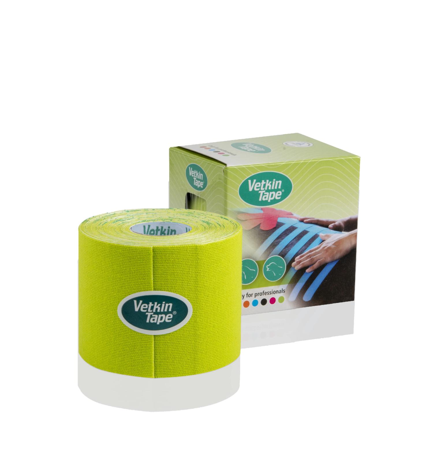 Buy Vetkin Vetkintape Kinesiology Tape for Animals - 6cm*5m | Kinesiotape for Horses & Dogs | Latex-free T V-certified 25% Stronger Adhesive - Buy Online on GoSupps.com