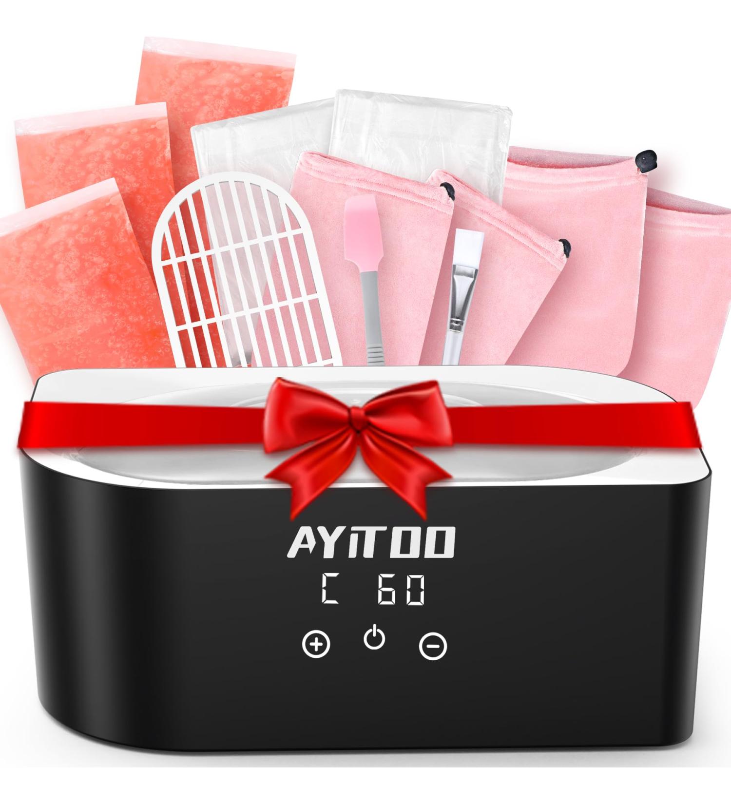 Ayitoo 4L Electric Paraffin Bath for Hands & Feet | LED Display Accessories & 1350g Wax - Relax & Rejuvenate at Home - Buy Online on GoSupps.com