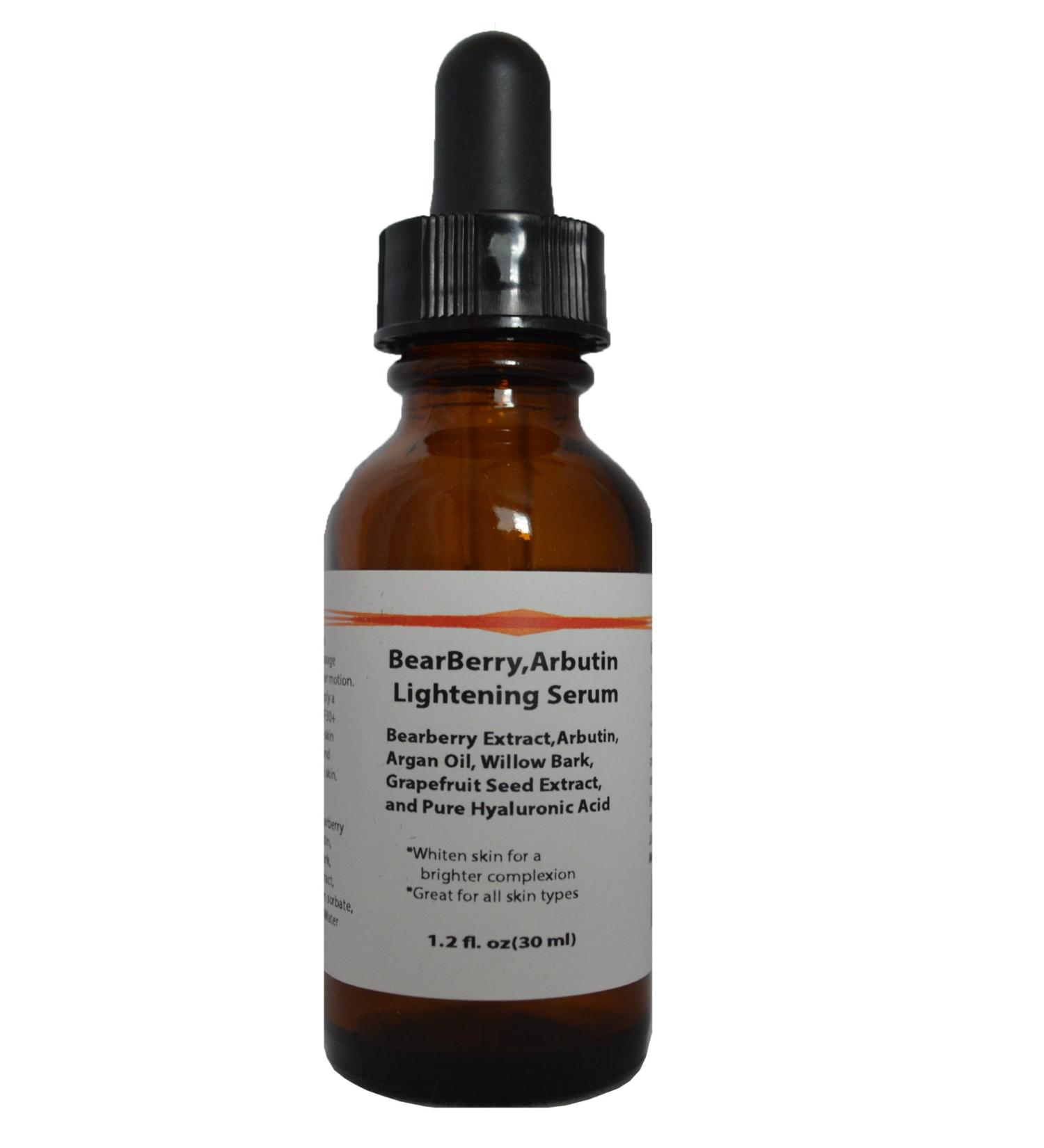 BearBerry (Uva Ursi) and Arbutin Lightening Anti aging Serum (1.2oz) 1.2 Ounce
