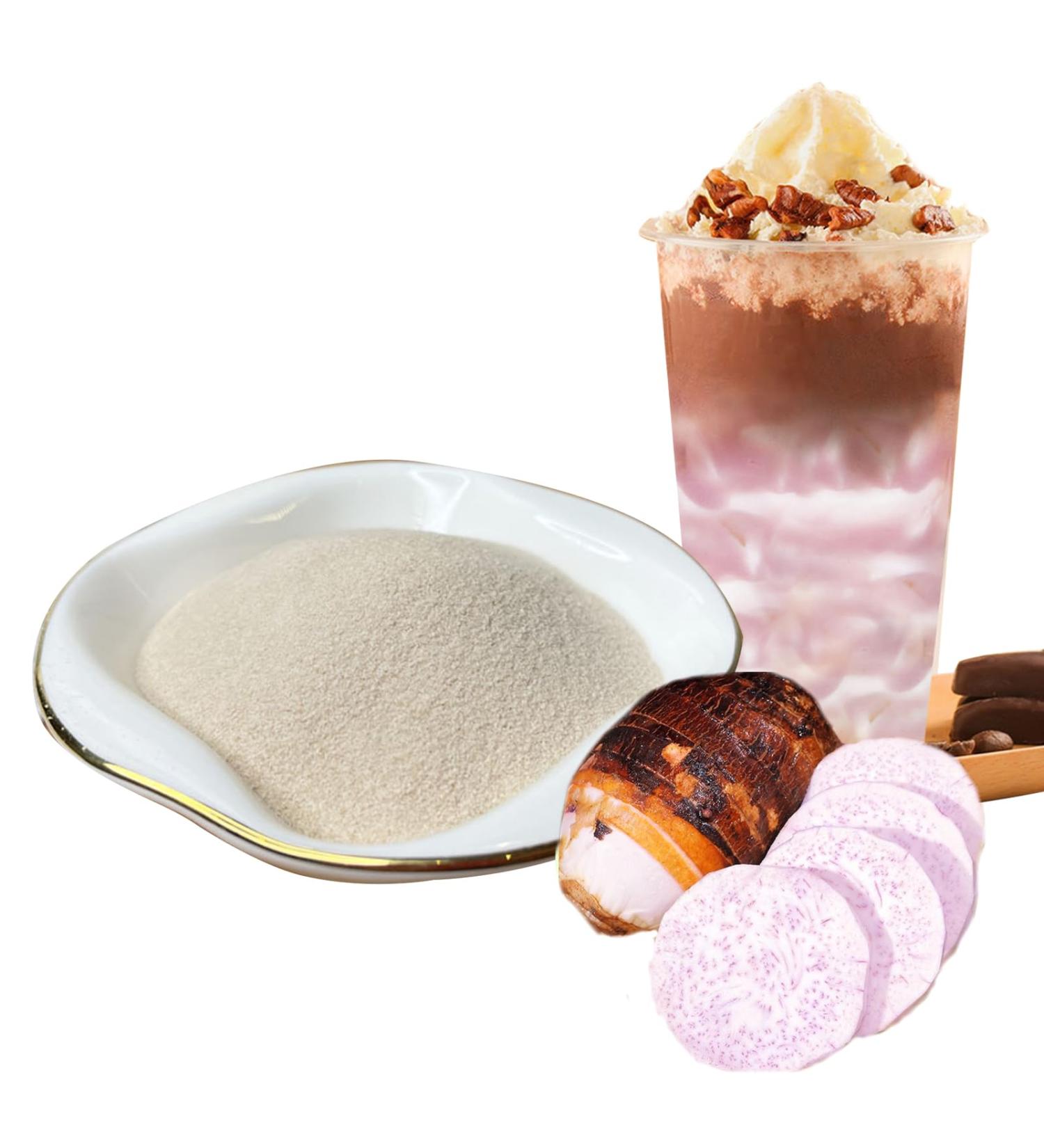 Taro en polvo17.6oz Taro powder taro paste powder taro whole powder cooked taro powder taro milk tea powder baking materials.Not taro milk tea just taro powder. - Buy Online on GoSupps.com