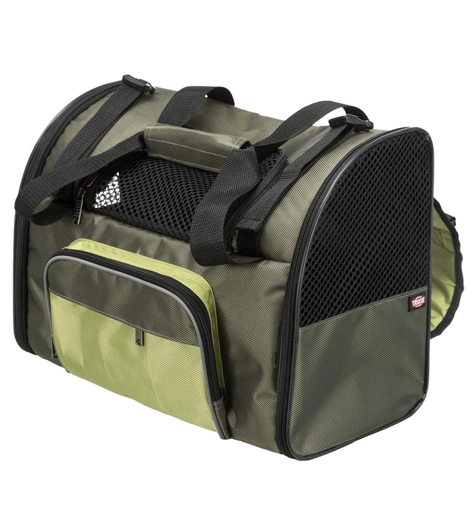 Trixie Nylon Dog Backpack - Stylish & Functional Green Carrier for Pets | Shop Now! - Buy Online on GoSupps.com