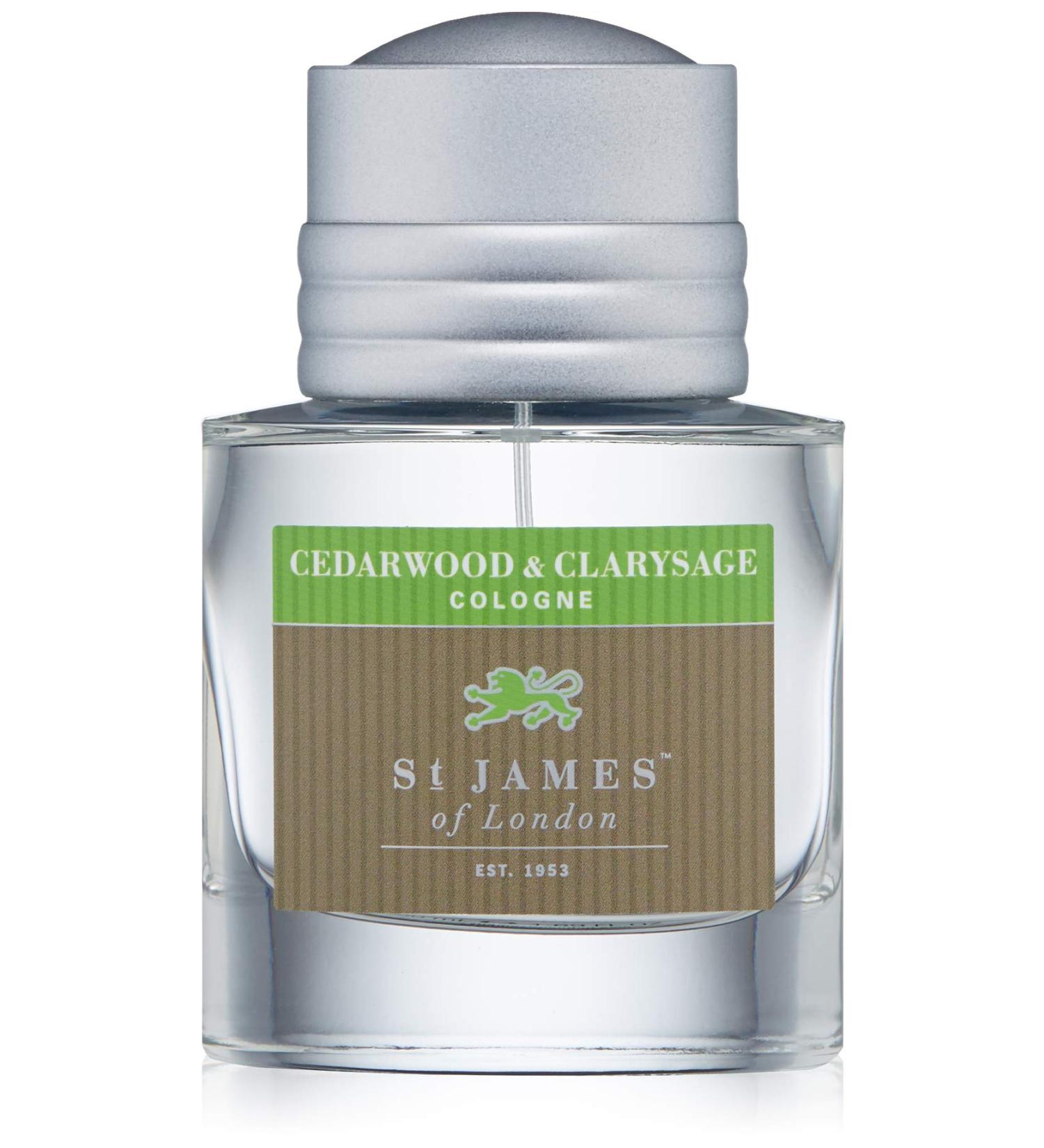 St James of London Cedarwood & Clarysage Cologne 1.69 Fl Oz - Buy Online on GoSupps.com