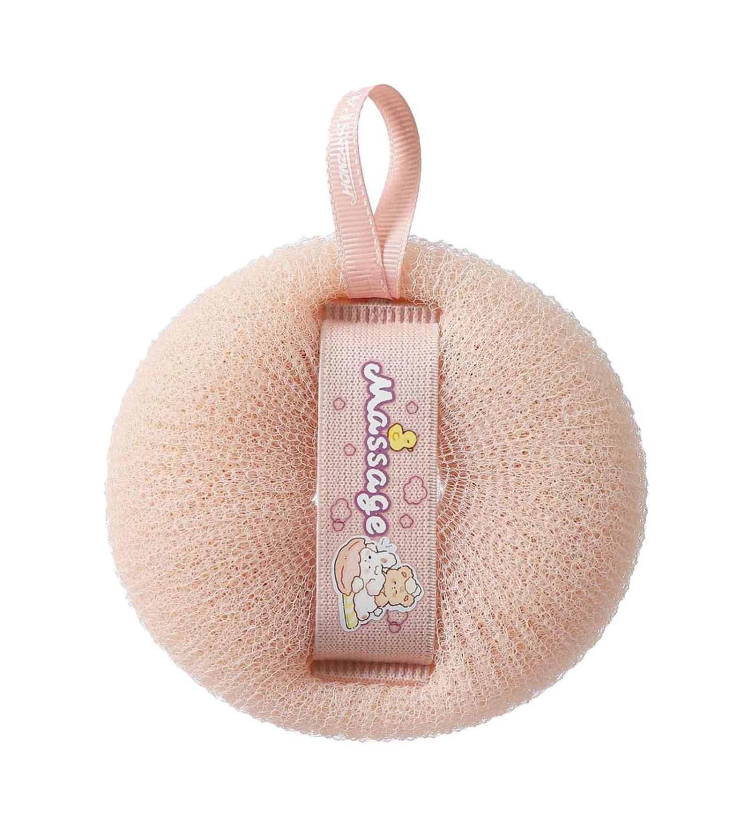 Bath Sponge Soft Exfoliator Shower Body Wash Scrub 11/14cm Foam Loofah Sponge FPM Loofah Sponge for Extra Foaming Bathing Sponges for Shower for Adults & Childrens Pink - Buy Online on GoSupps.com