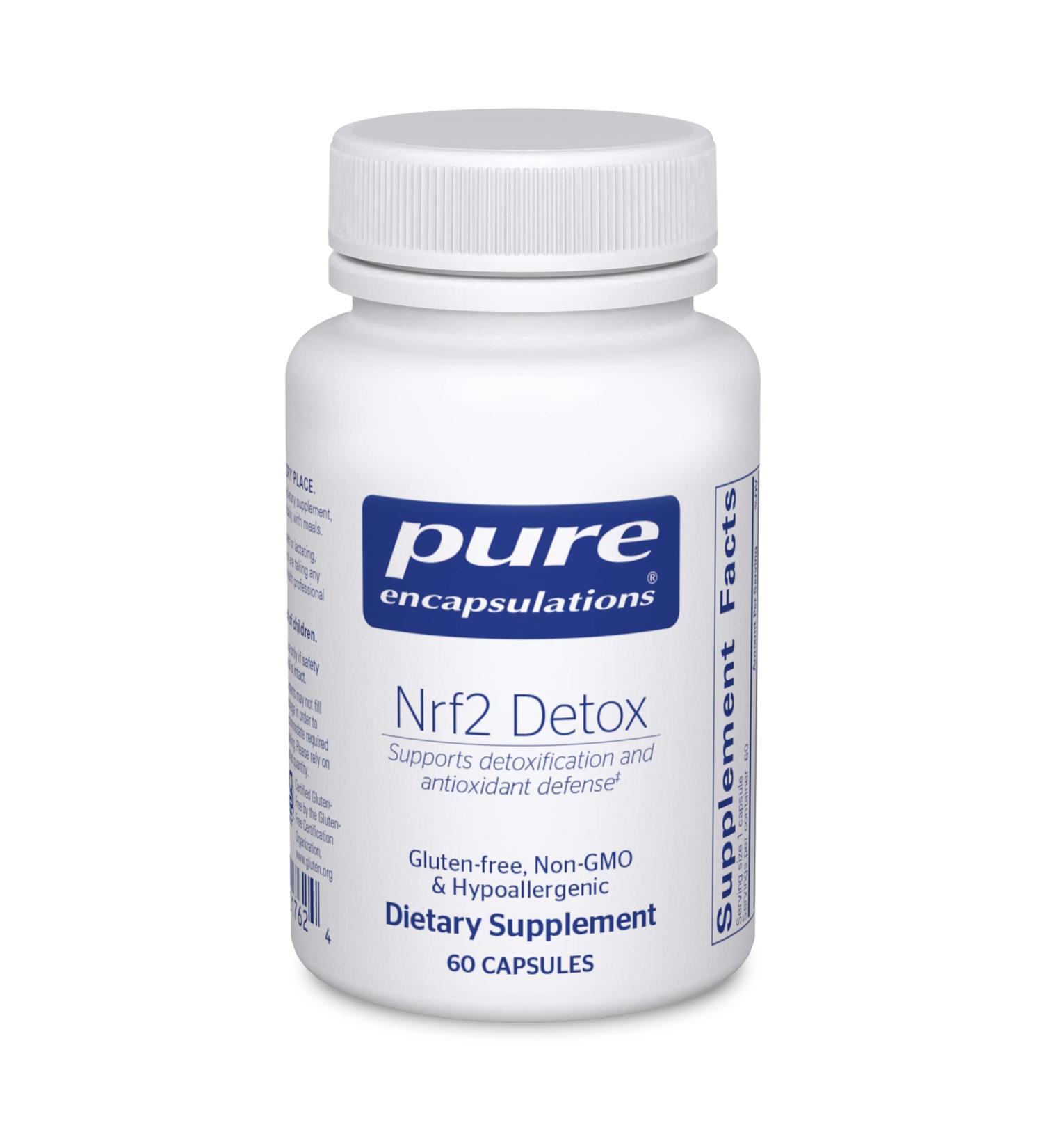Pure Encapsulations Nrf2 Detox | 60 Capsules | Nrf2 & Detox Support - Buy Online on GoSupps.com