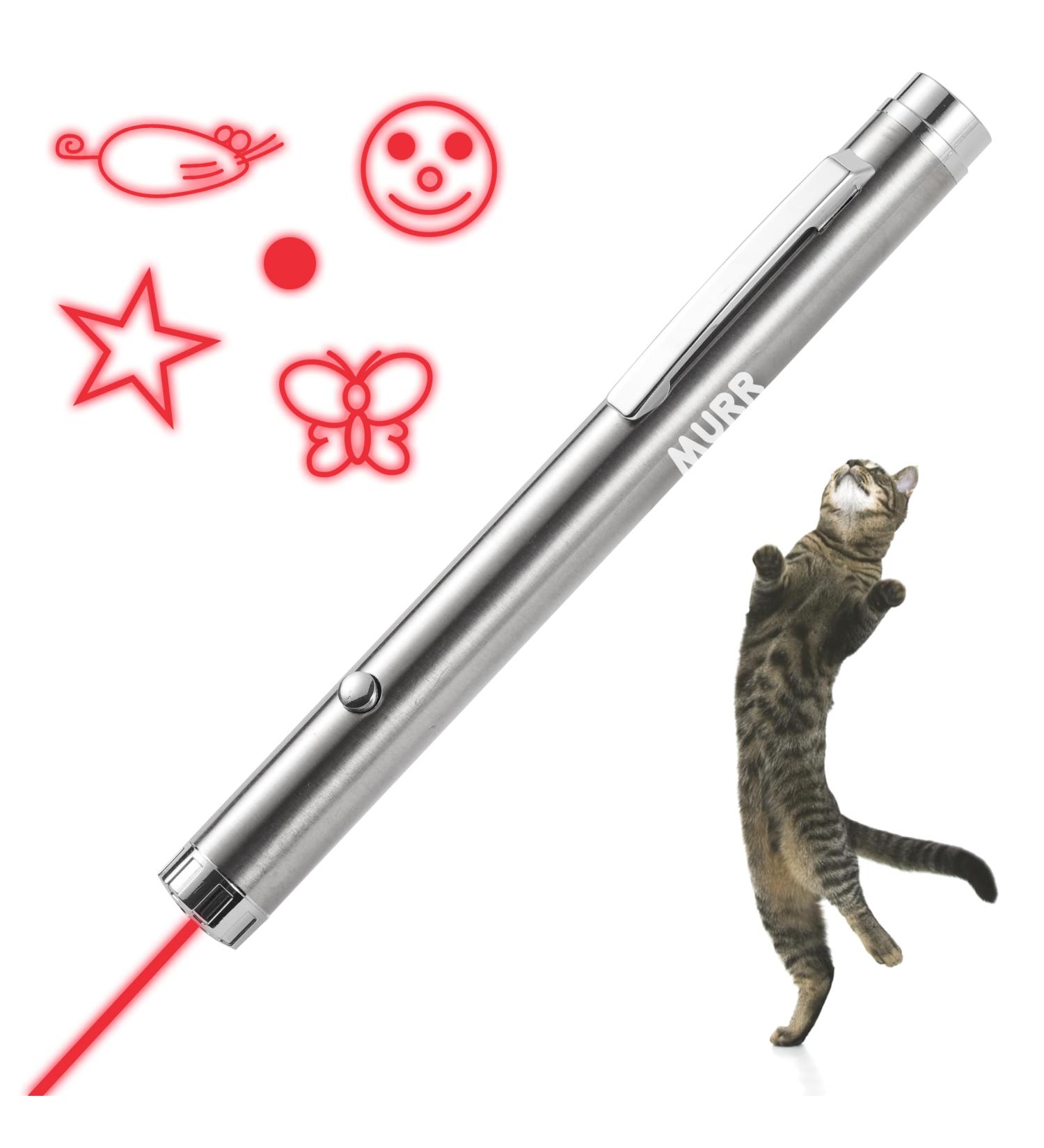 murr Light Pen for Cats | Interactive Red Pointer Toy | Chase Toy for All Cat Breeds - Buy Online on GoSupps.com