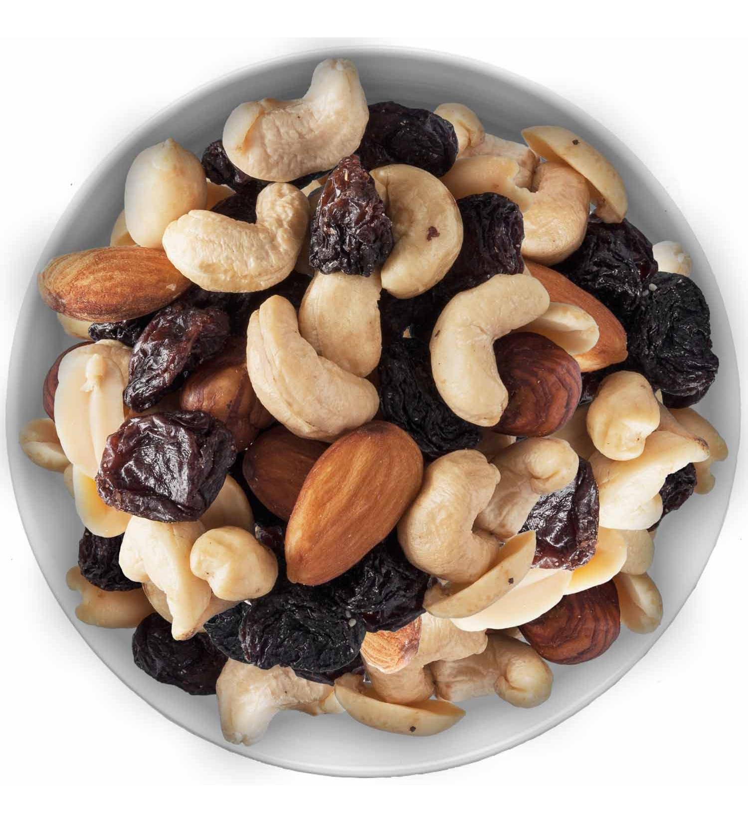 Bremer spice trade student food delicious nut mix with fruits unwresting & without added sugar ideal snack for in between 3 x 200g 600 g (1 Pack)