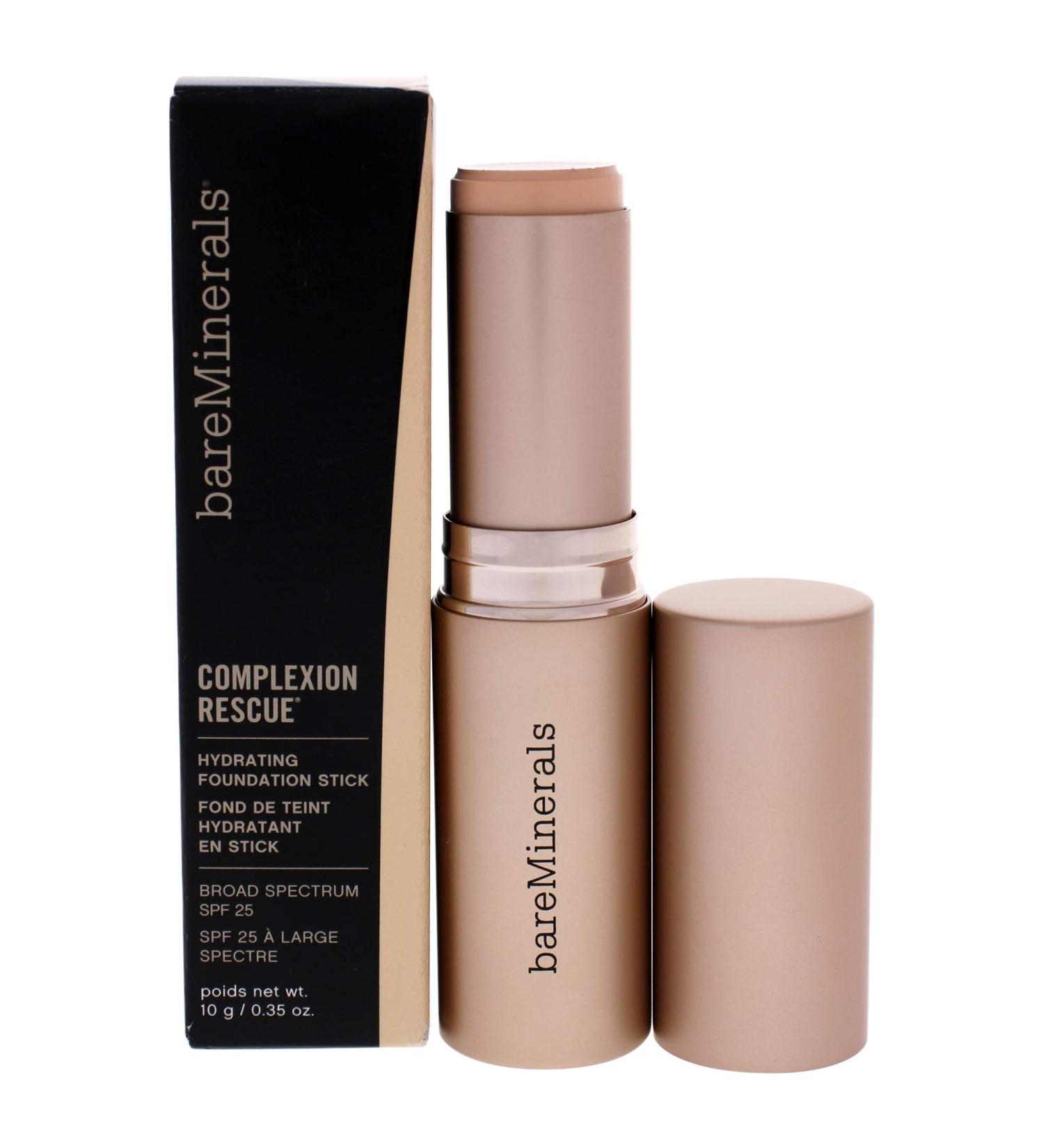 bareMinerals Complexion Rescue Foundation Stick SPF 25 - Opal 01 (0.35 oz) - Hydrating Makeup for Radiant Skin - Buy Online on GoSupps.com