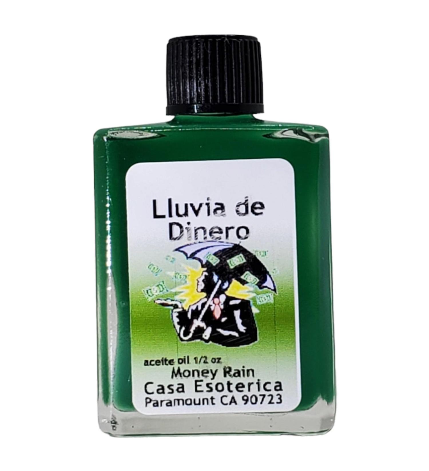 MAGICK SPACE Money Rain Oil - Spiritual Anointing Oil for Financial Abundance and Prosperity - 0.5 FL OZ (1 Pack)