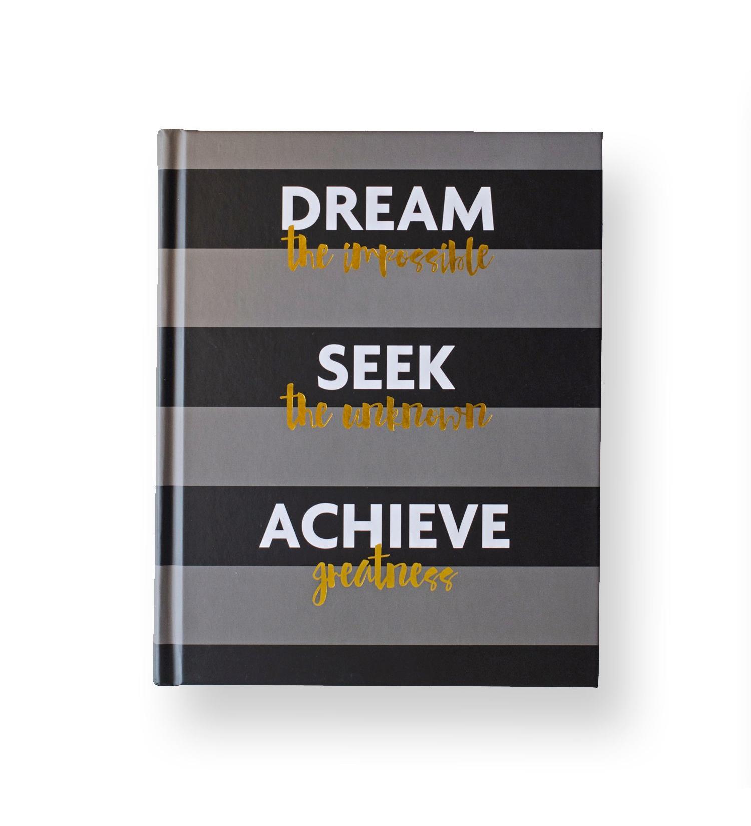 Fitlosophy Fitspiration Journal - 16 Weeks of Guided Fitness Inspiration - Dream Seek Achieve - Buy Online on GoSupps.com