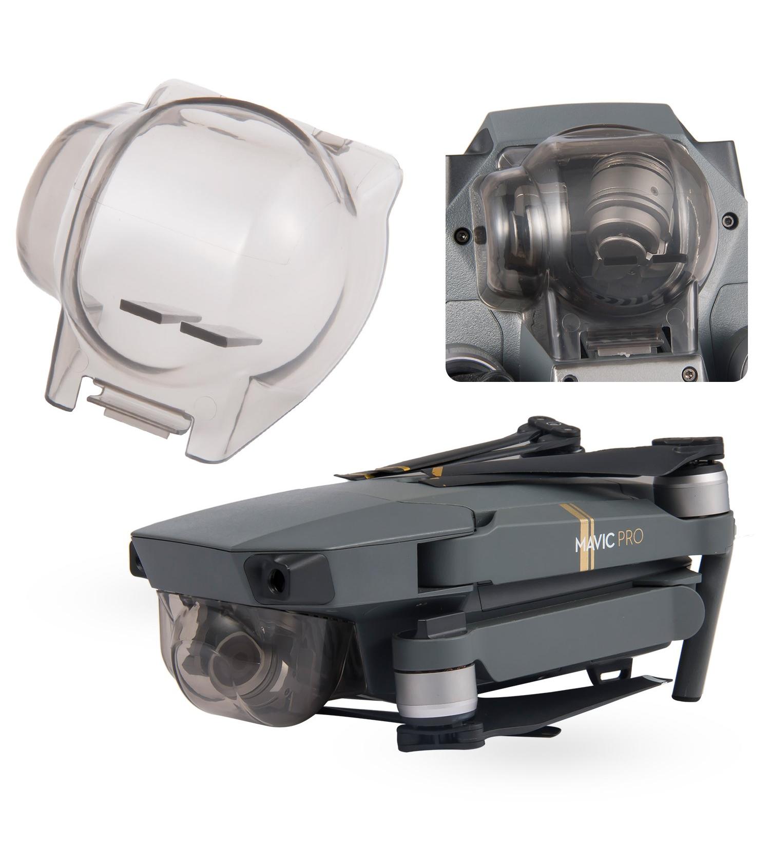 Aterox DJI Mavic Pro/Platinum Gimbal Lock Camera Guard - Transparent Gray - Buy Online on GoSupps.com